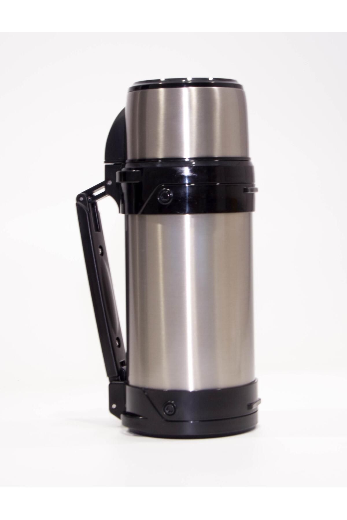 Decathlon-1,5 L Capacity Black Thermos Stainless Steel 12,5 cm X 29 cm Dimensions 2