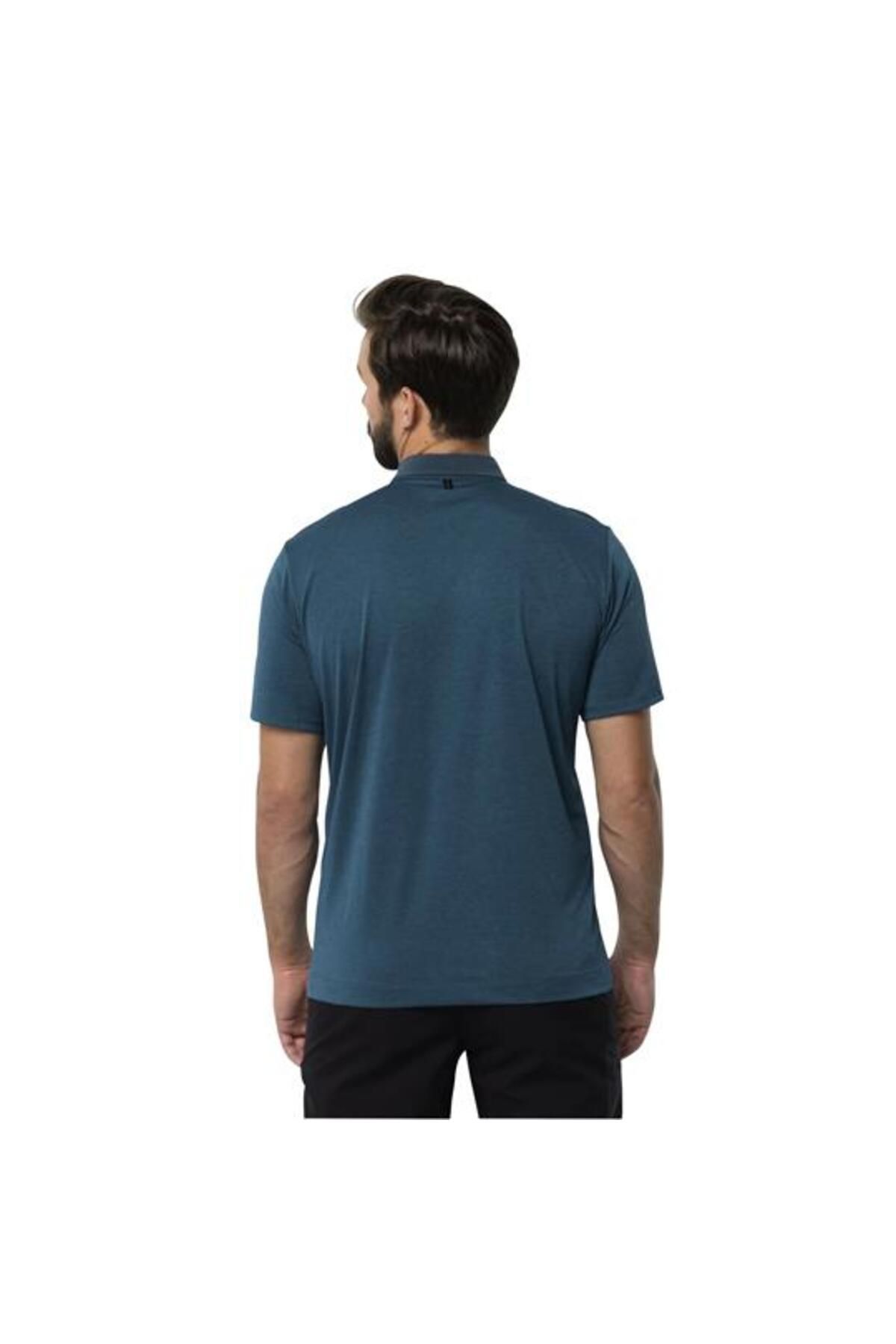 تی شرت مردانه PACK & GO POLO M Daze-27917- Jack Wolfskin