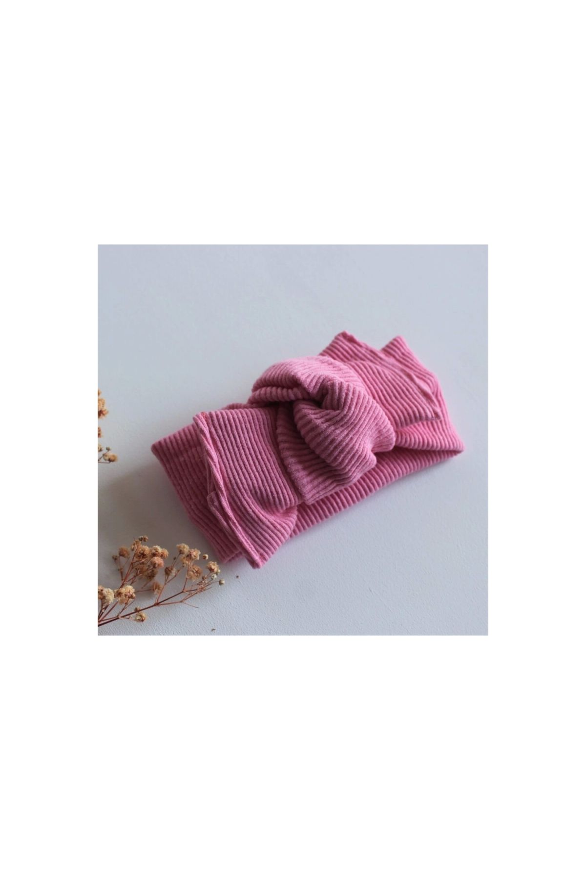 MinnieKids Bandana Cu Nervuri Pentru Fete Roz Femeie - Single Dimension