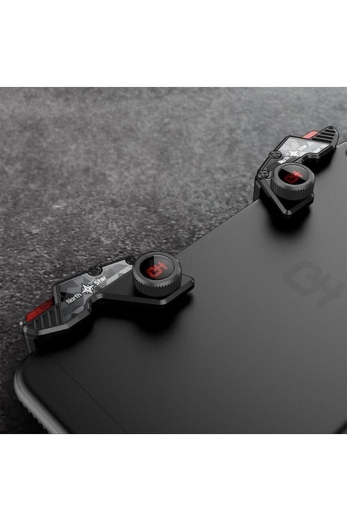Asfal-Game Trigger with Screw for Pubg Console - North Star Fire Trigger Key with Finger Gloves 5