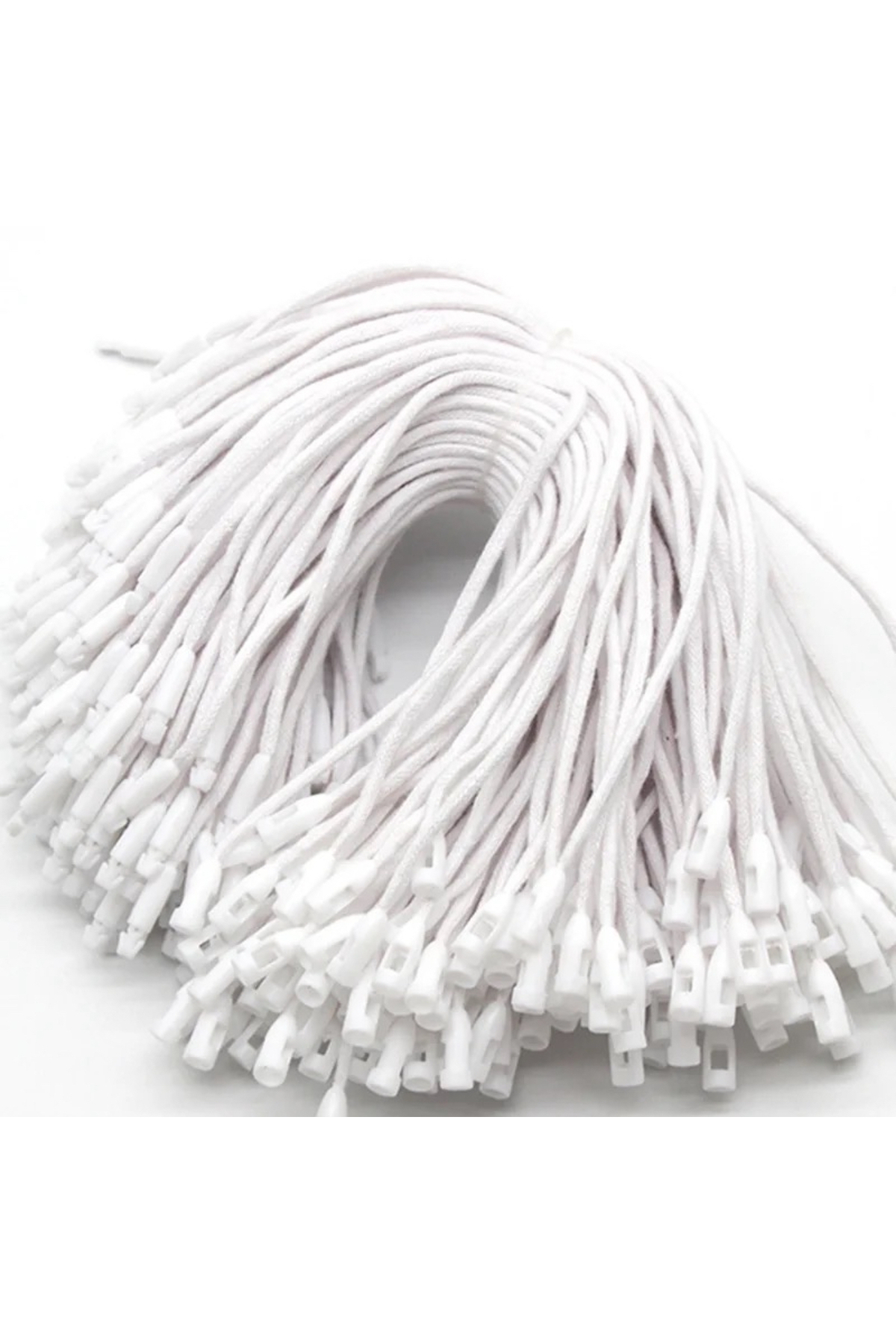 Genel Markalar Beyaz Füze Uçlu Etiket Bağlama Ipi (100) Adet