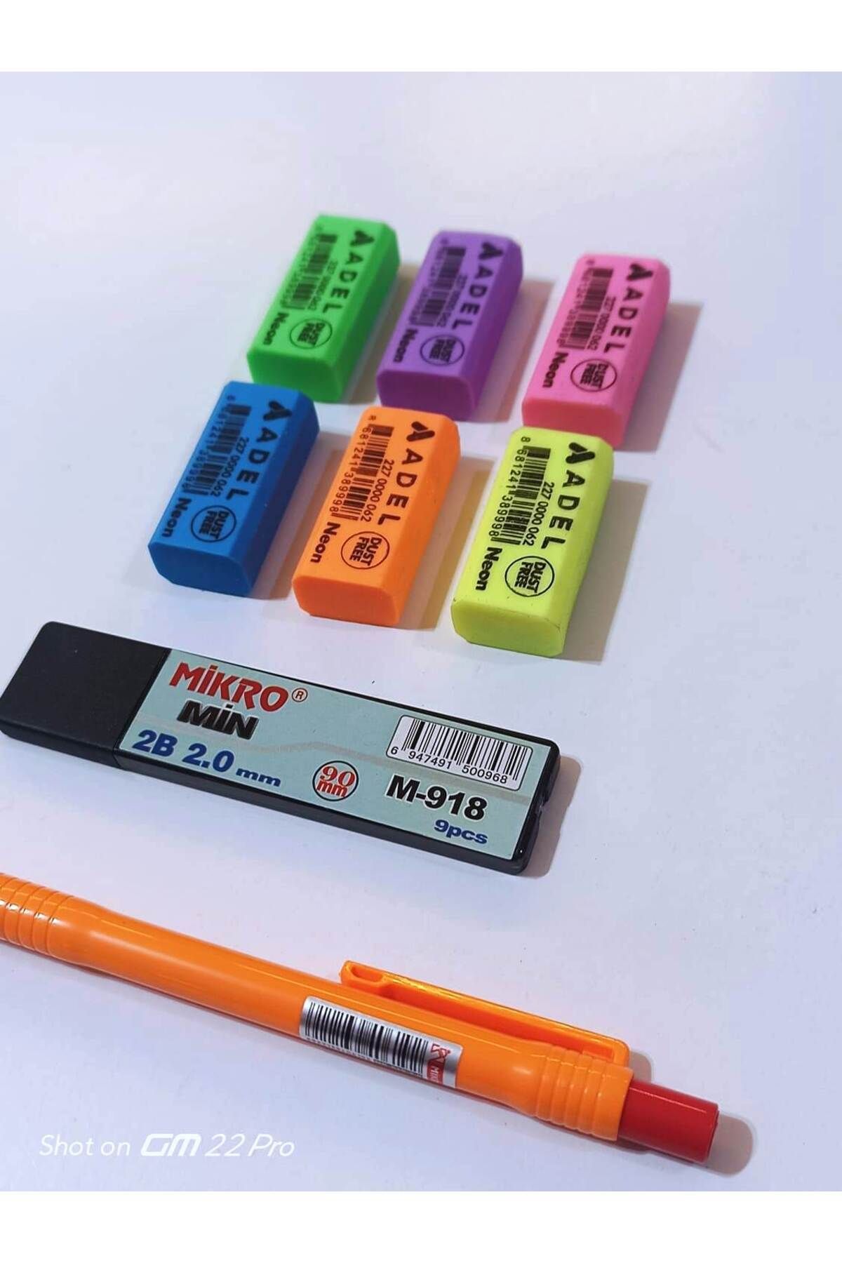 Mikro-Thick Nib Pen 2mm Pen Nib and Eraser (3 Pcs) 4