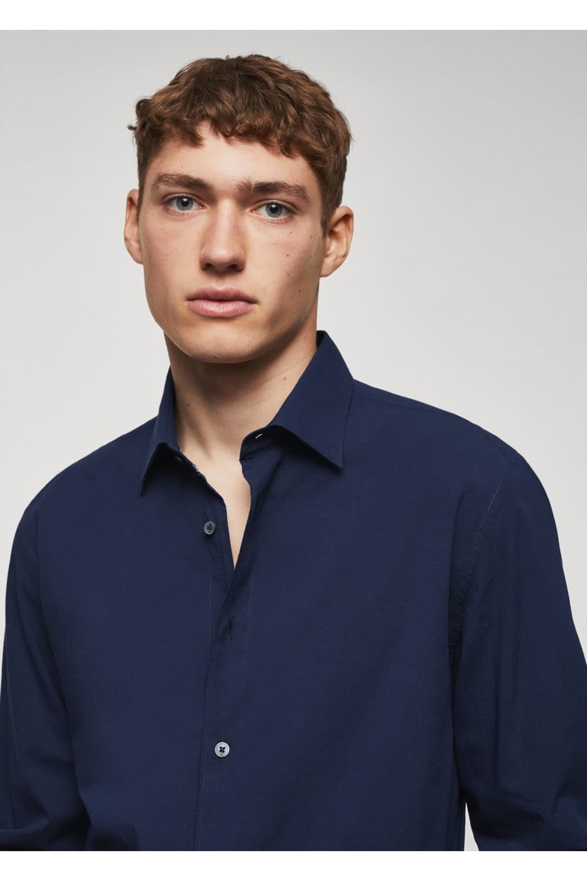 پیراهن مردانه مانگو | 57010584 MANGO Man - Image 7