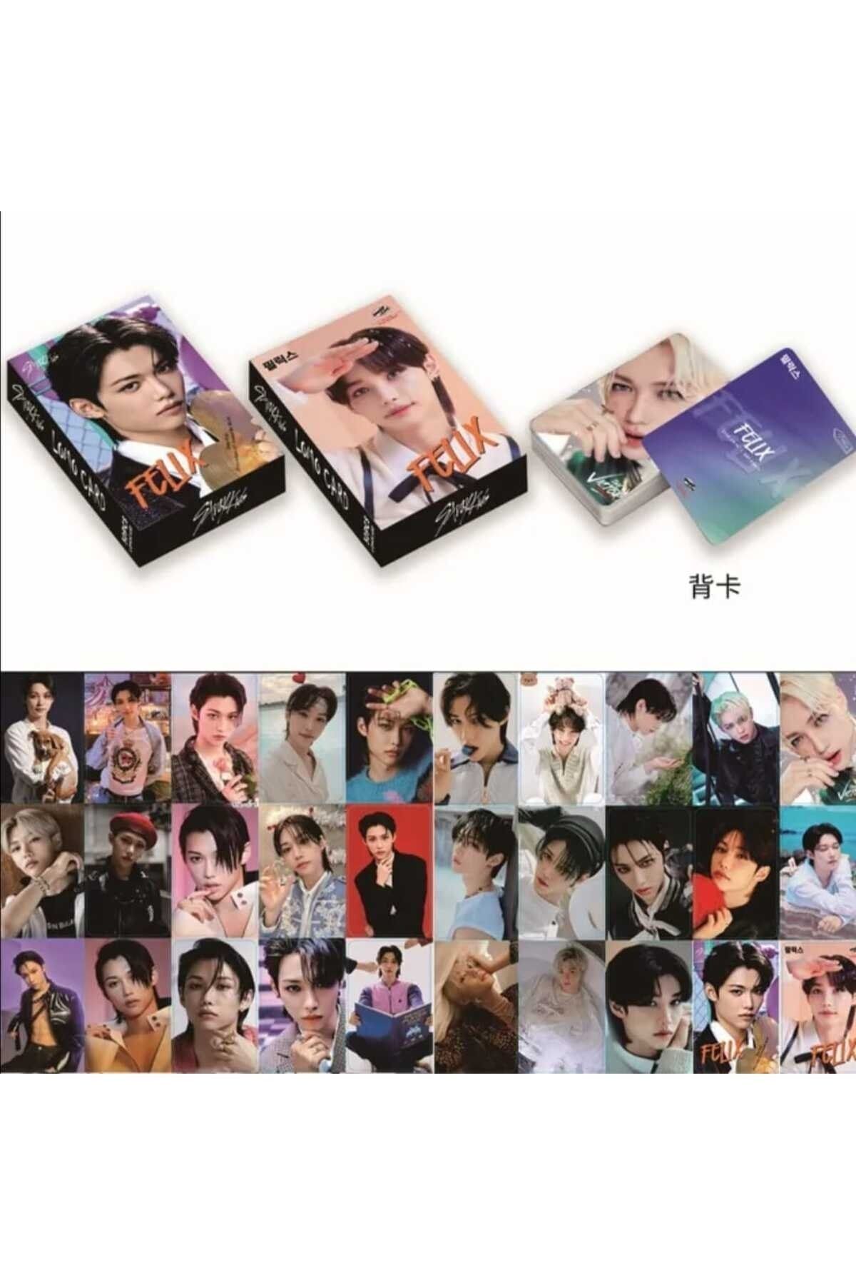 REN AKSESUAR KPOP STRAYKIDS Felix Lomo Kart 30 adet - Fiyatı