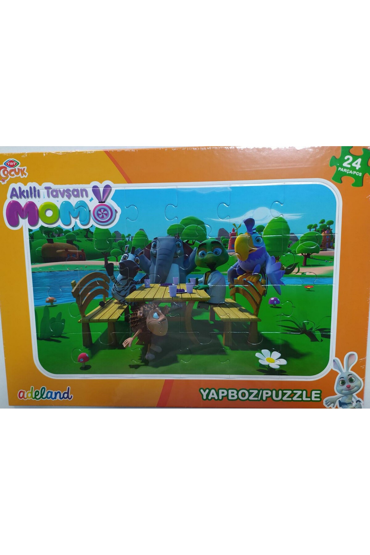 Adel Akıllı Tavşan Momo 24 Parça Frame Yapboz 140476 - Fiyatı