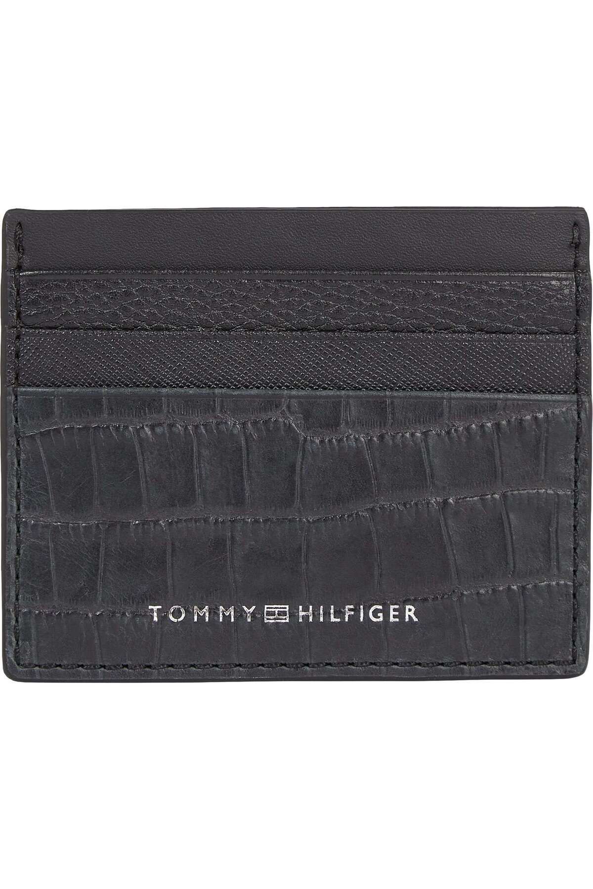 Tommy Hilfiger TH ТЕКСТУРНАЯ КОЖАНАЯ ДЕРЖАТЕЛЬ CC AM0AM12318BDS