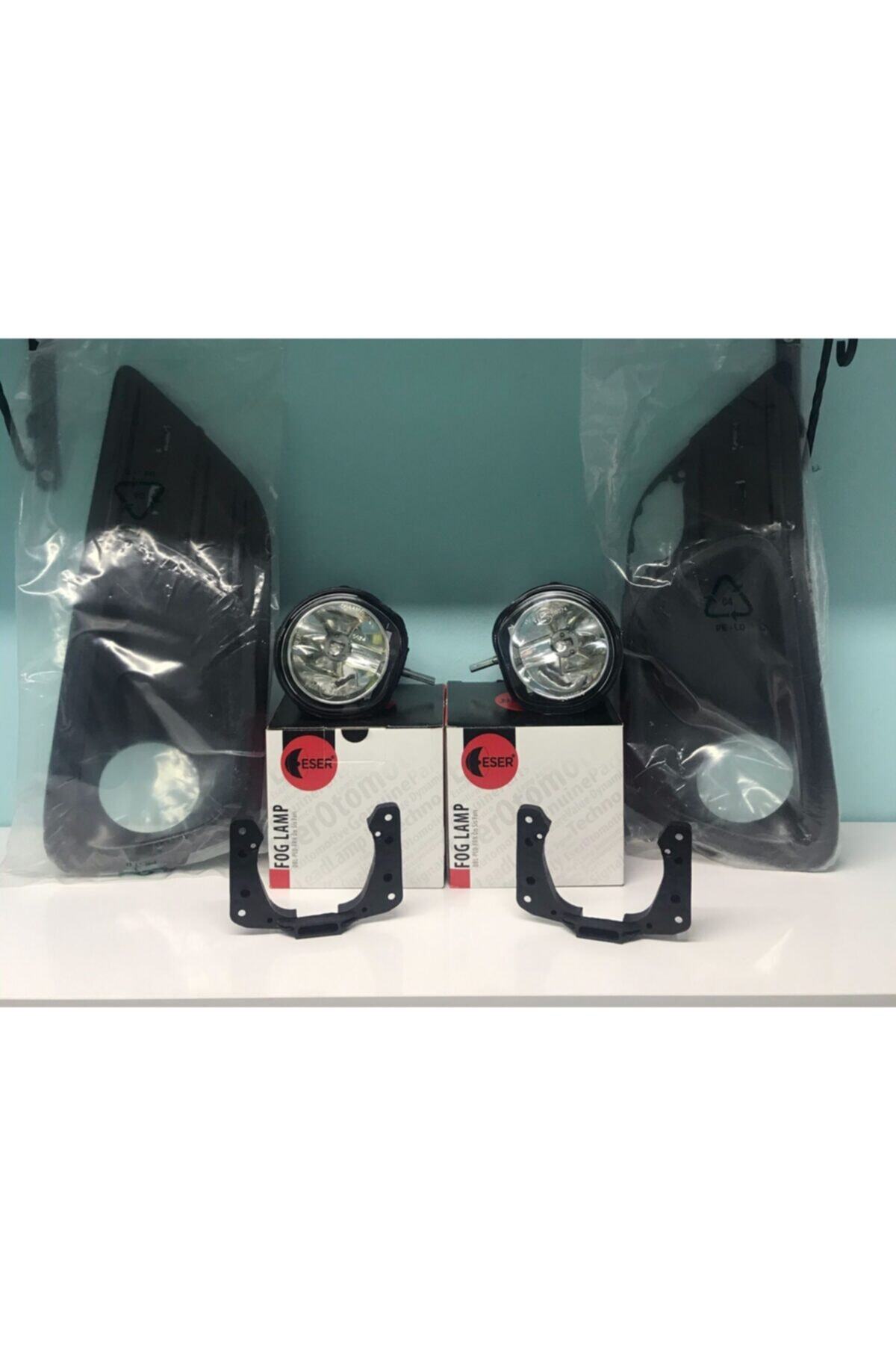 Genel Markalar Fiat Linea Uyumlu Ym Yeni Model Sis Farı Ve Sis Kapağı Yuvası Set Takım Ampullü