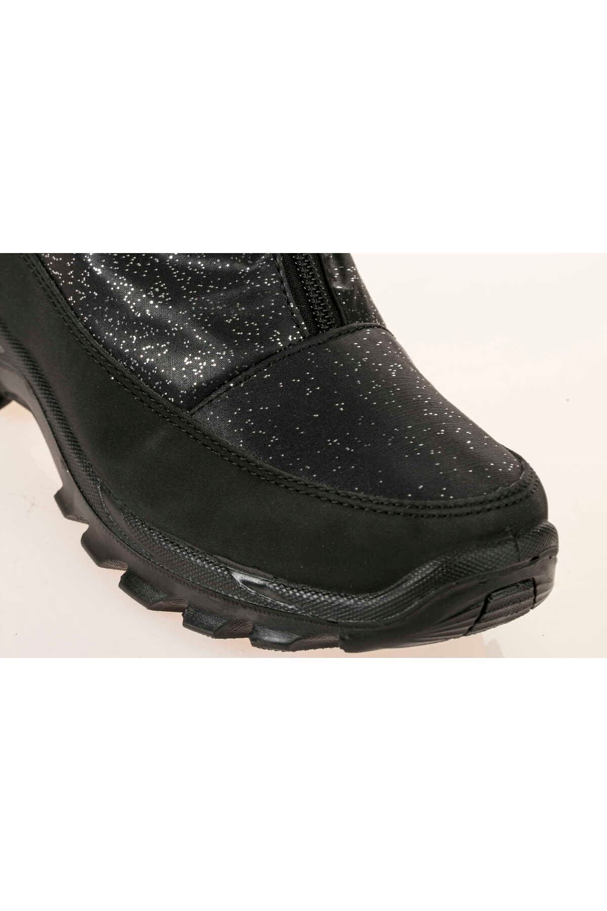 Scooter-Ghete impermeabile Ghete negre de damă Z5547tsq 4