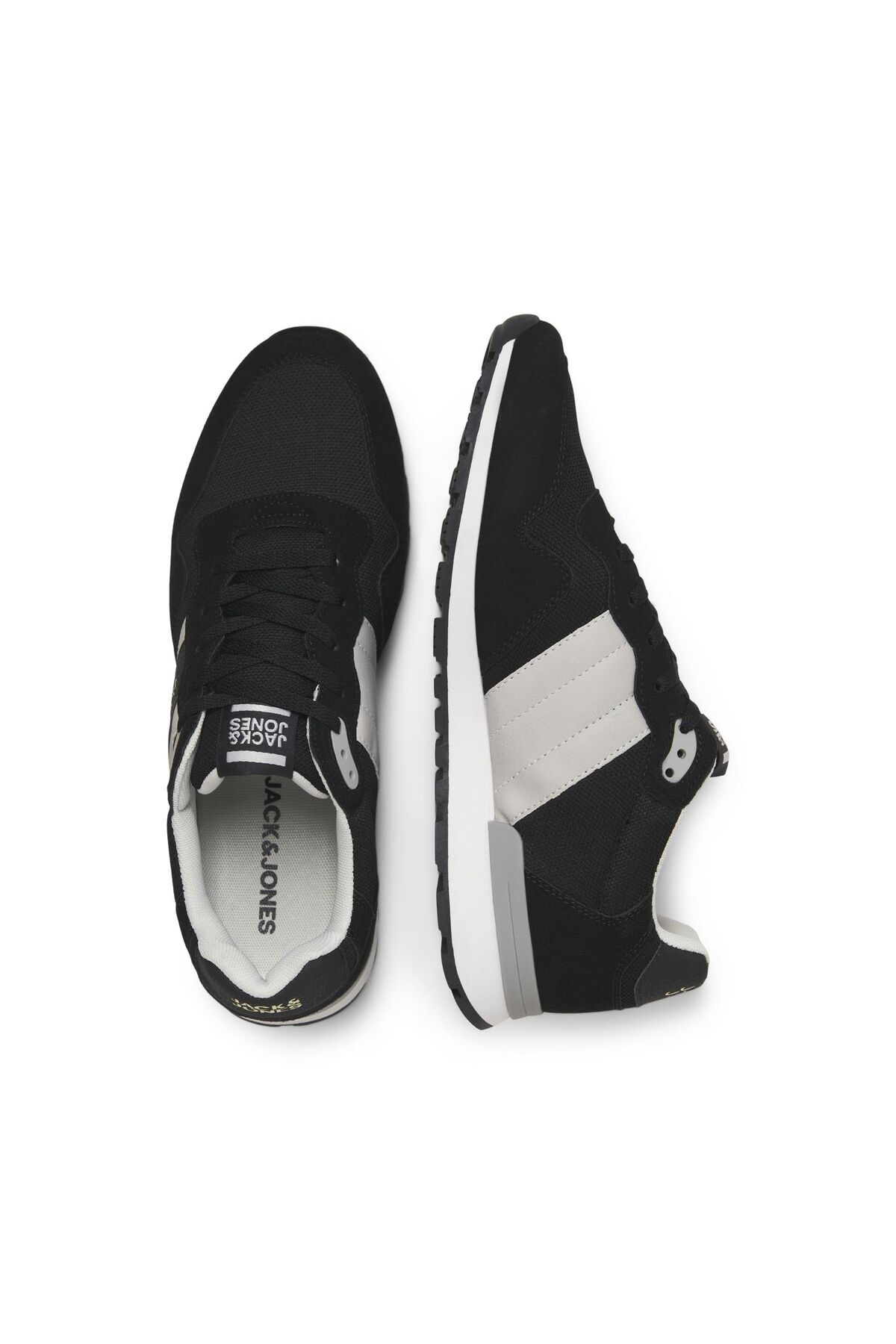 کفش اسنیکر جک اند جونز مردانه پارچه مشکی  راسته      کژوال/روزمره | Jack & Jones TYCB7B282D169883131883361 DK - تصویر 4
