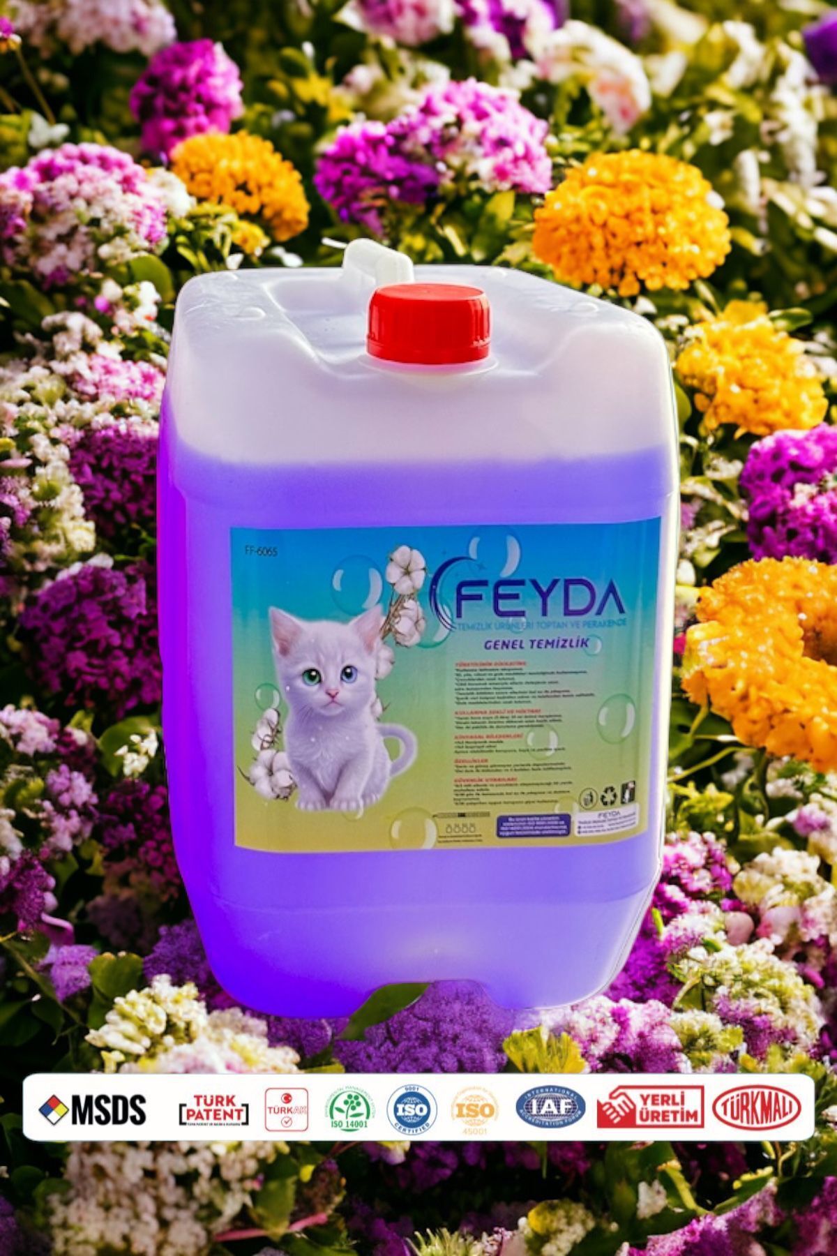 FEYDA YÜZEY TEMİZLEYİCİ GENEL TEMİZLİK (7,5LİTRE)