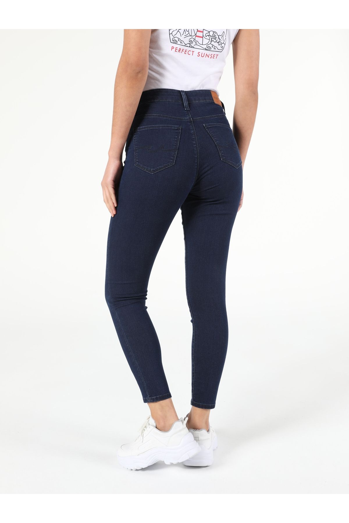 Colin's-Blugi Super Slim Fit cu talie înaltă - Pantaloni blugi pentru femei Diana 760 CL 1054493 2