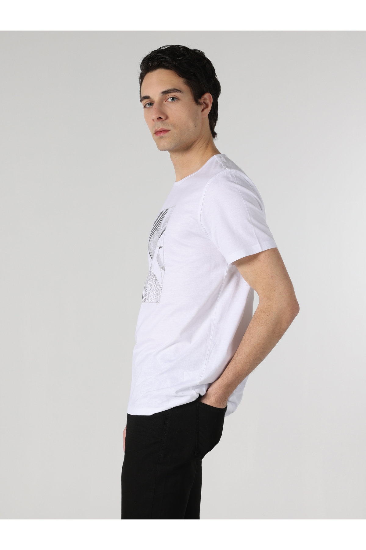 تی شرت مردانه کولینز | .CL1057076_Q1.V1_WHT Colin’s - Image 4