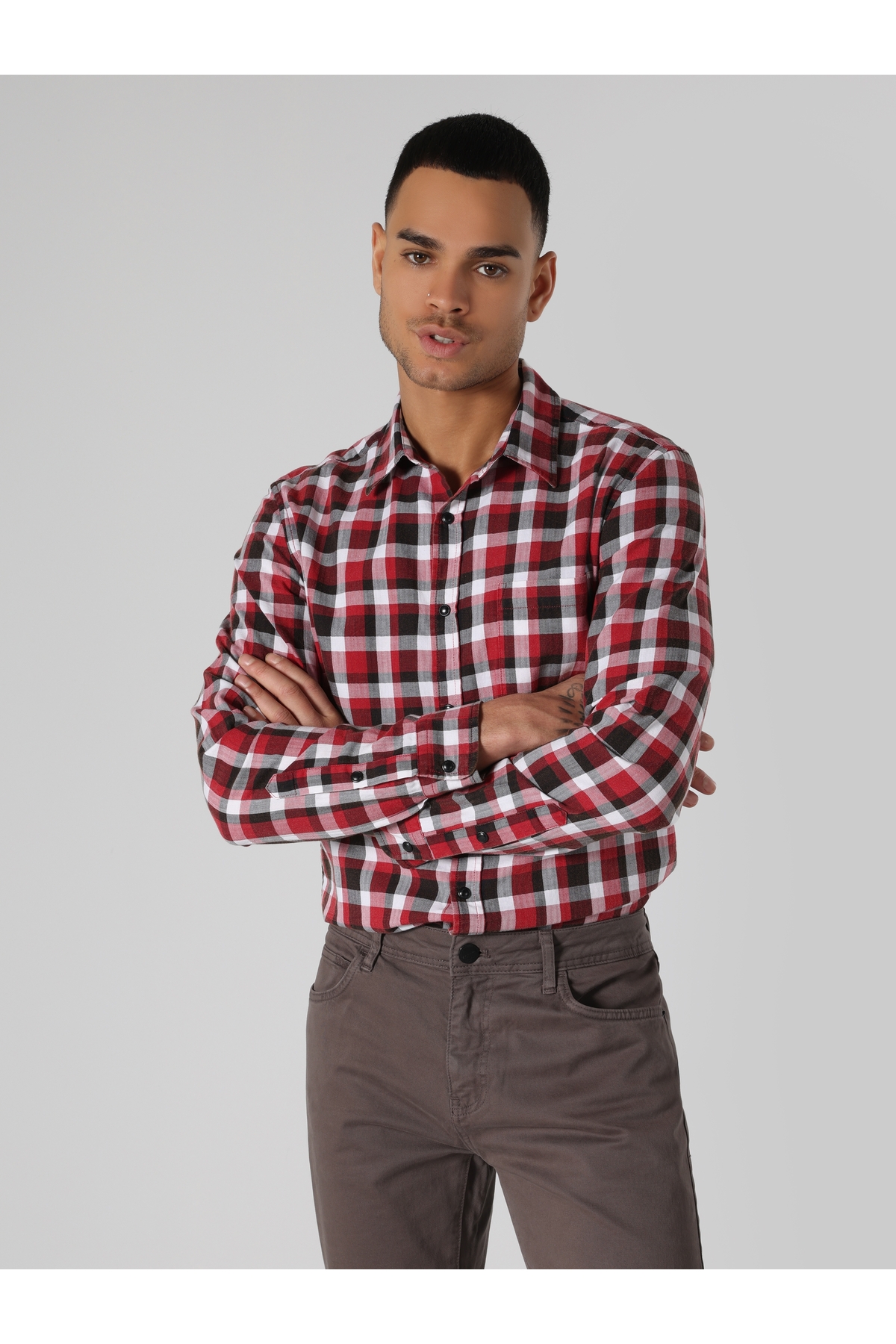 پیراهن مردانه کولینز | .CL1061712_Q1.V1_RED Colin’s - Image 4