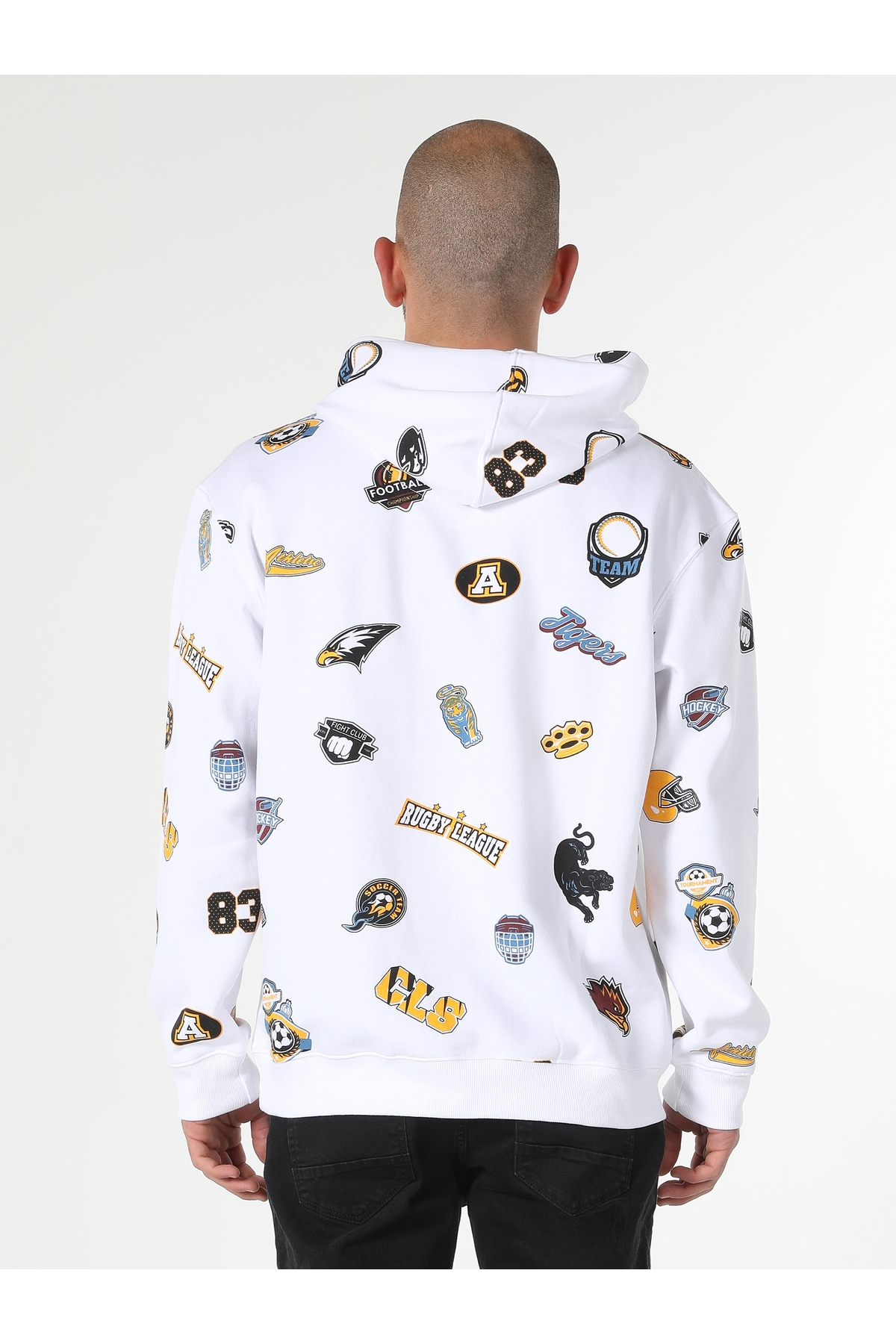 سویشرت مردانه کولینز | .CL1061644_Q1.V1_WHT Colin’s - Image 2