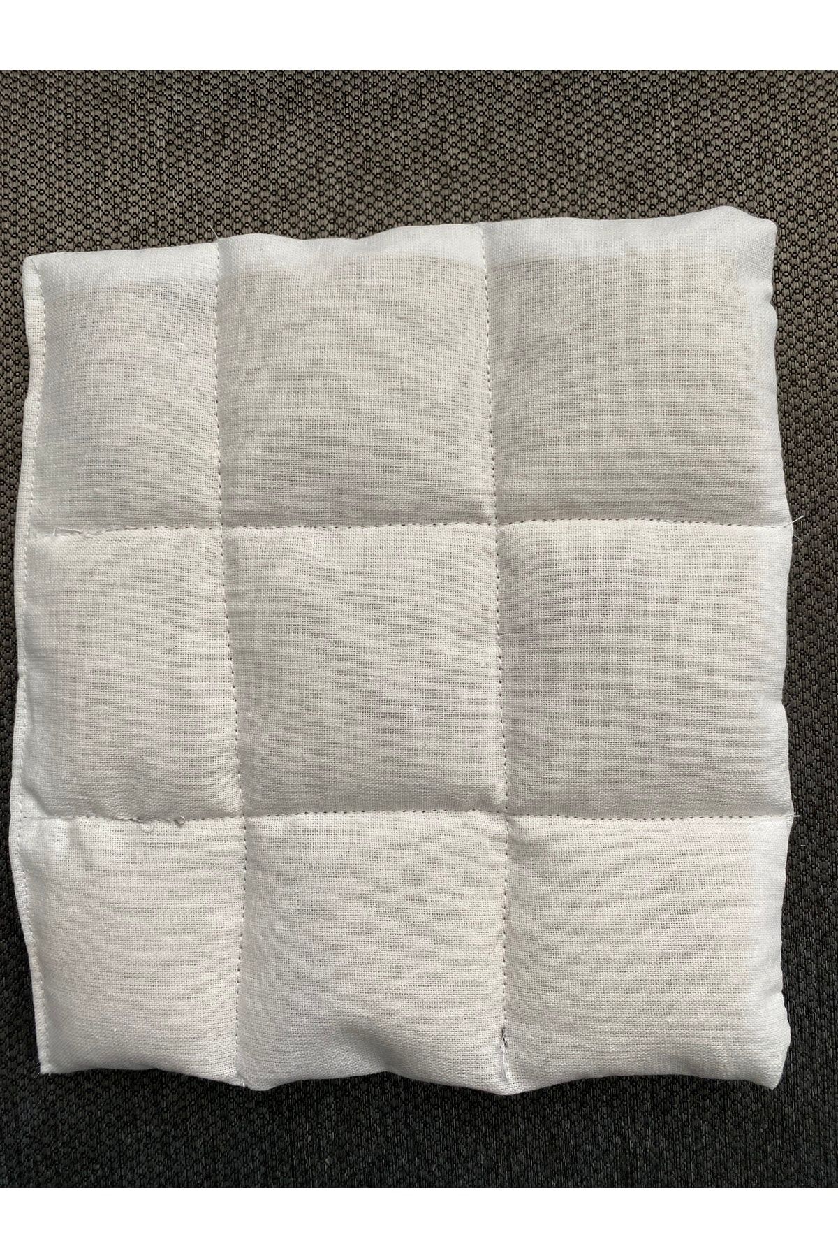 Genel Markalar Yıkanmamış Koyun Yünü Gaz Öksürük Bebek Çocuk Sırt Göğüs Ve Karın Yastığı 15x15 fotoğrafı 3 (önizleme)