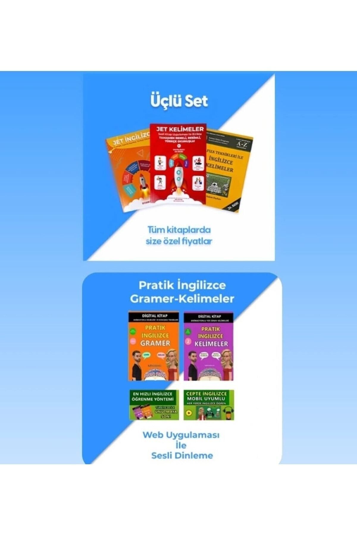 Tam Kapsamlı Ingilizce Eğitim Seti - 5 Li Set
