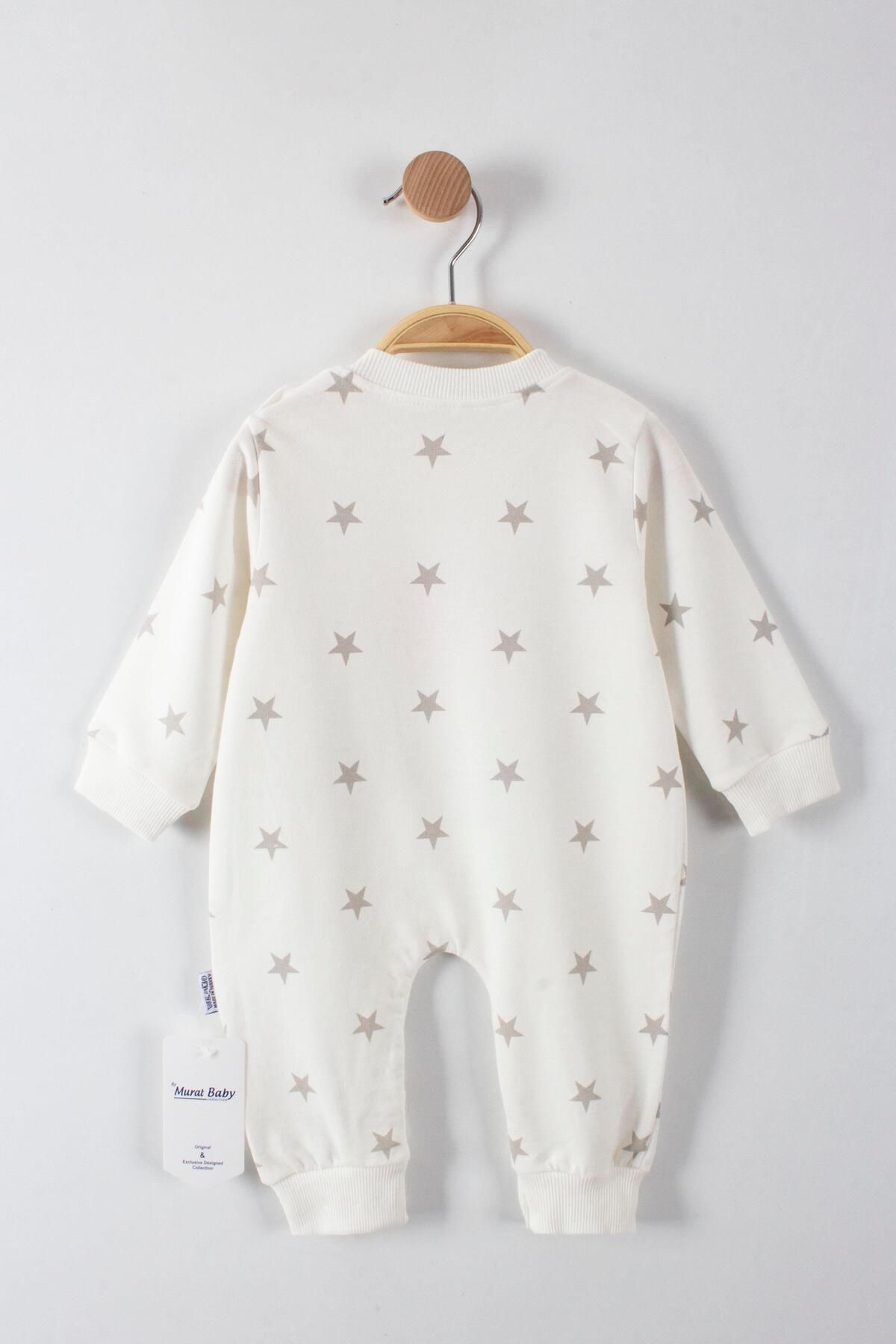 Murat Baby-Star Printed Mummy Baby Onesie 2