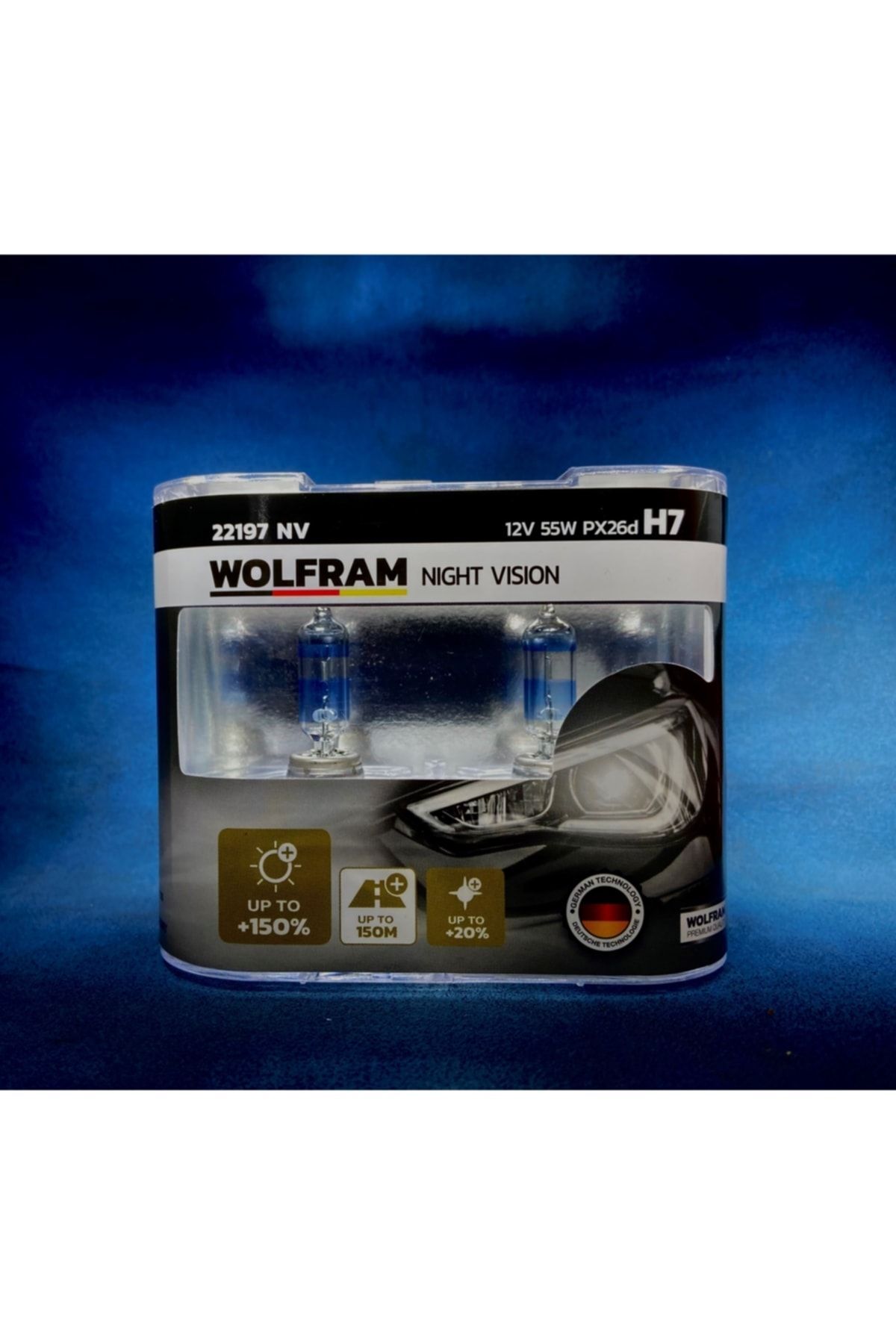 WOLFRAM Nıght Vısıon H7 12v 55w +150 Fazla Işık - Fiyatı, Yorumları