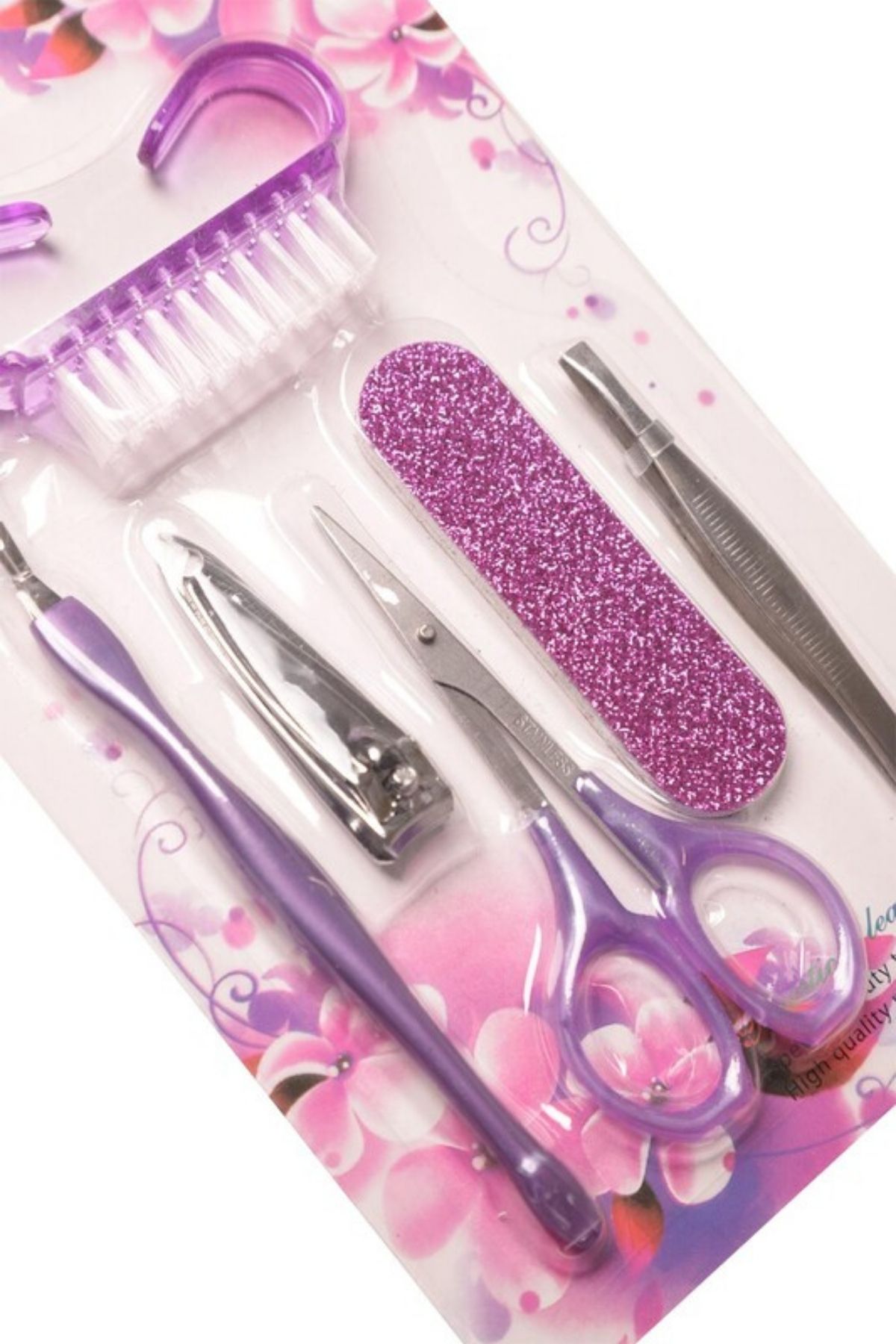 Practials-Mini Size Multi-Purpose Nail Manicure Care Set| Multicolored 7