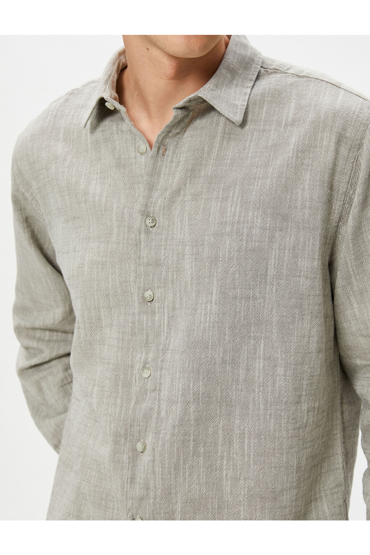 پیراهن مردانه کوتون | 4SAM60022HW Koton - Image 5