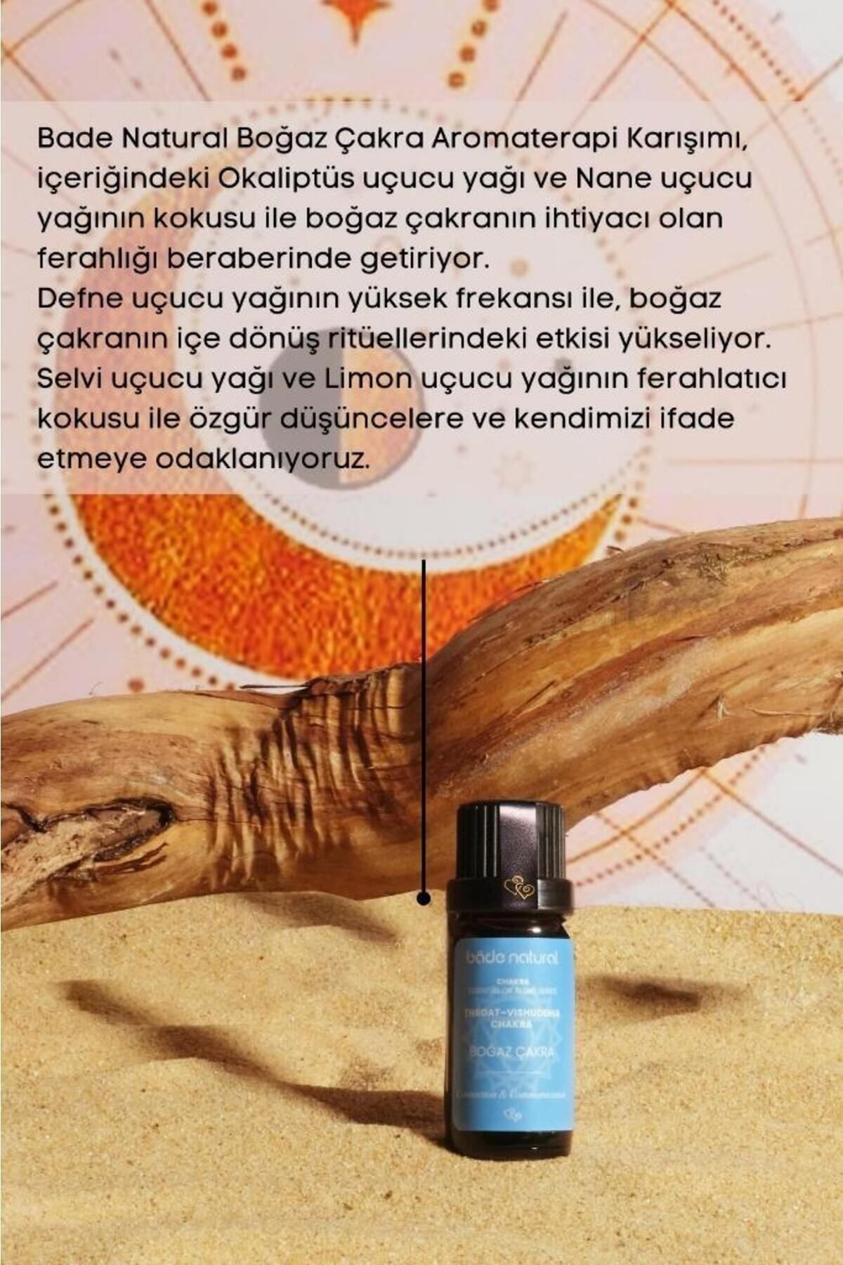 روغن مراقبتی مخلوط آروماتراپی چاکرا BOSPHORUS 10 میل Bade Natural