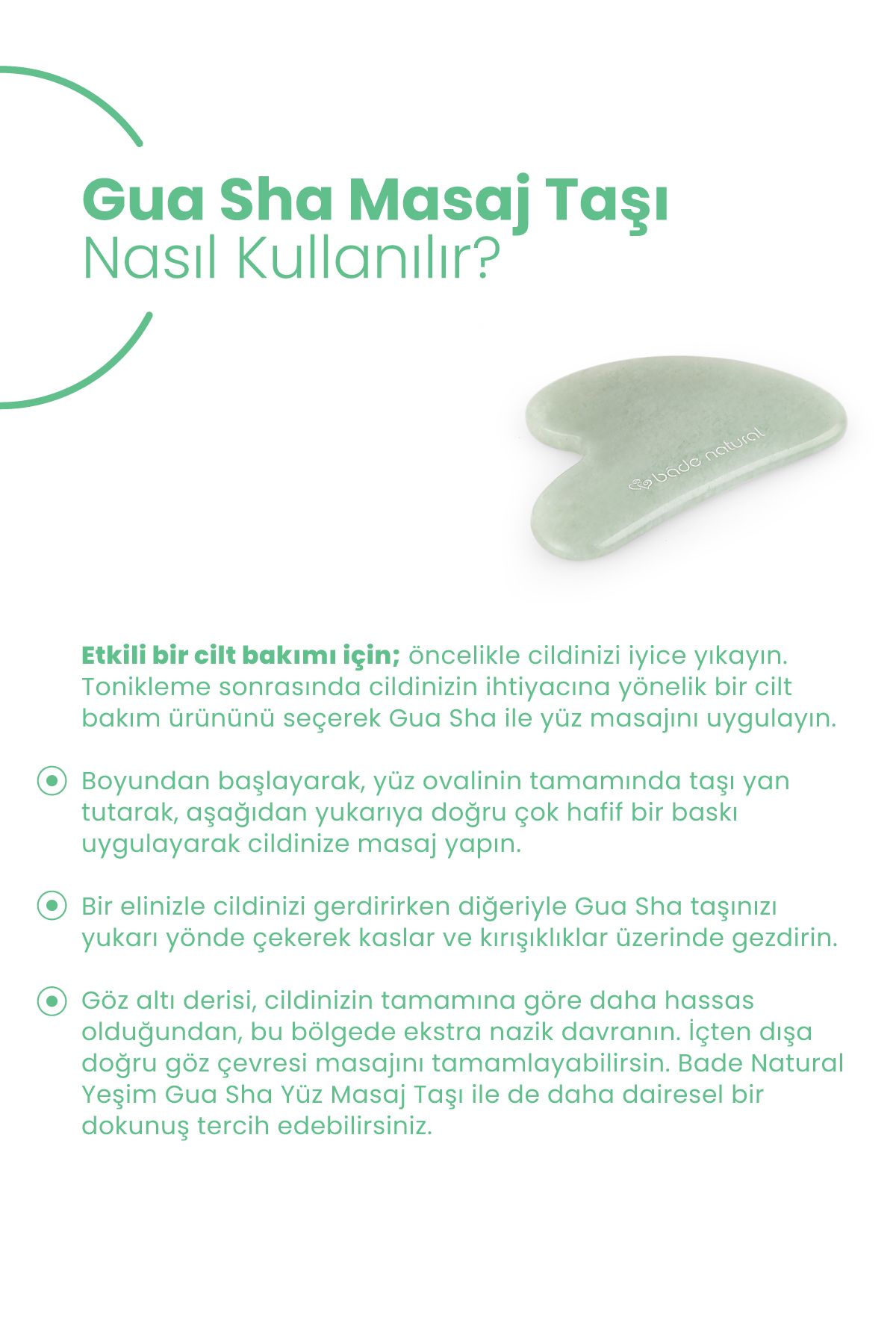 ماساژور صورت یییم گوا شاه 100 ٪ سنگ ماساژ طبیعی و واقعی Bade Natural