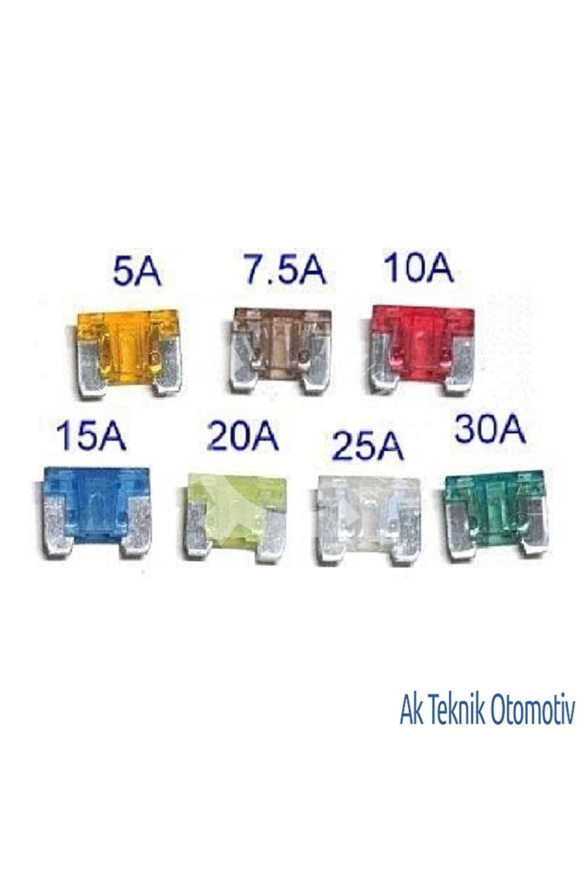 parcafix Mta Mini Yassi Alcak Profil Sigortalar 5 Amper (2 Adet) 504629113