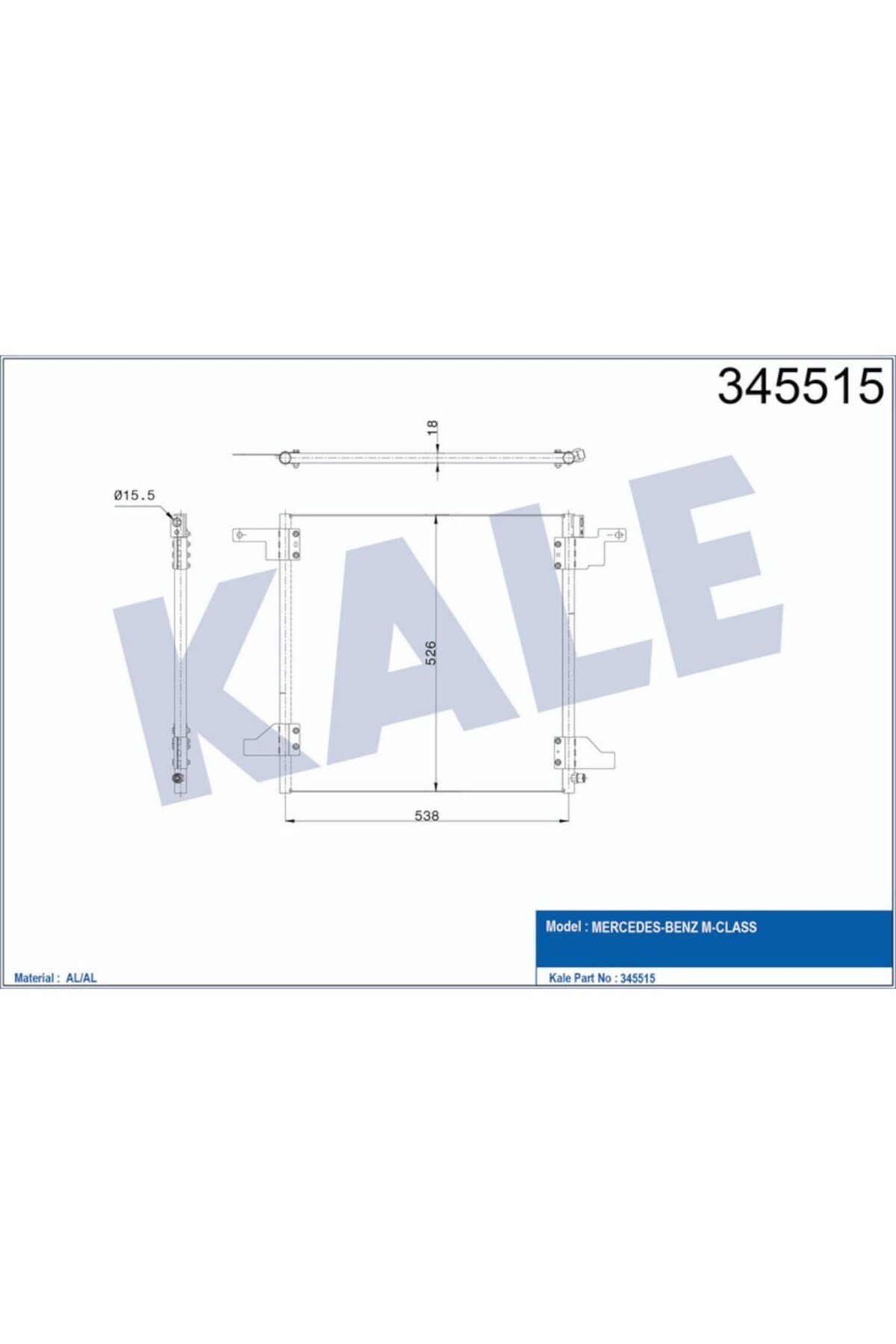 parcafix Kondenser Al/Al M Class 504649438