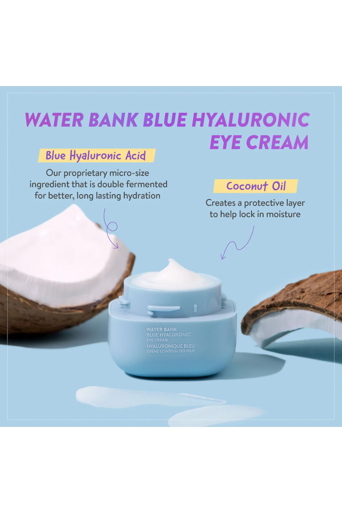 کرم دور چشم هیالورونیک آبی بانک 25 میل Laneige