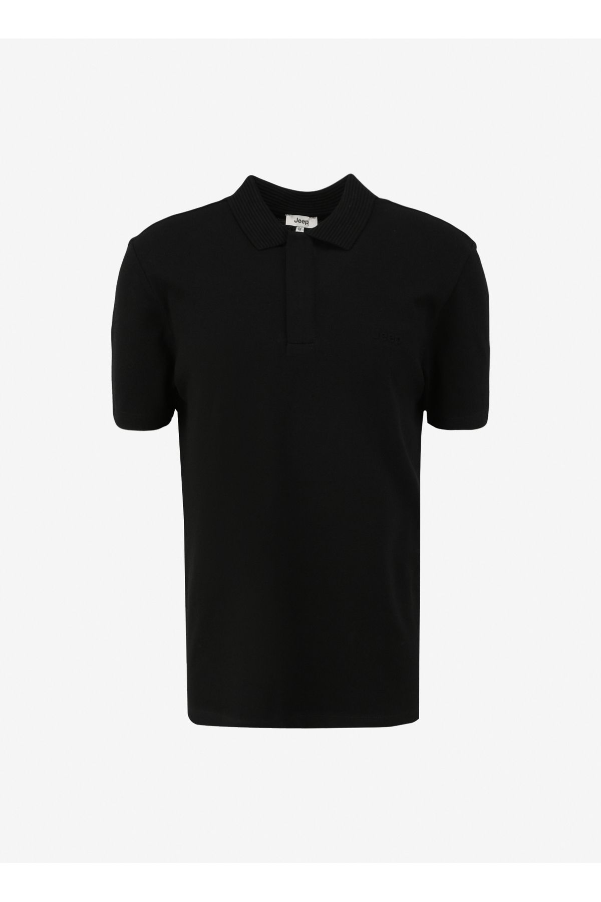 Jeep Siyah Erkek Polo Yaka Relaxed Nak l Polo T Shirt C4SM TST4528