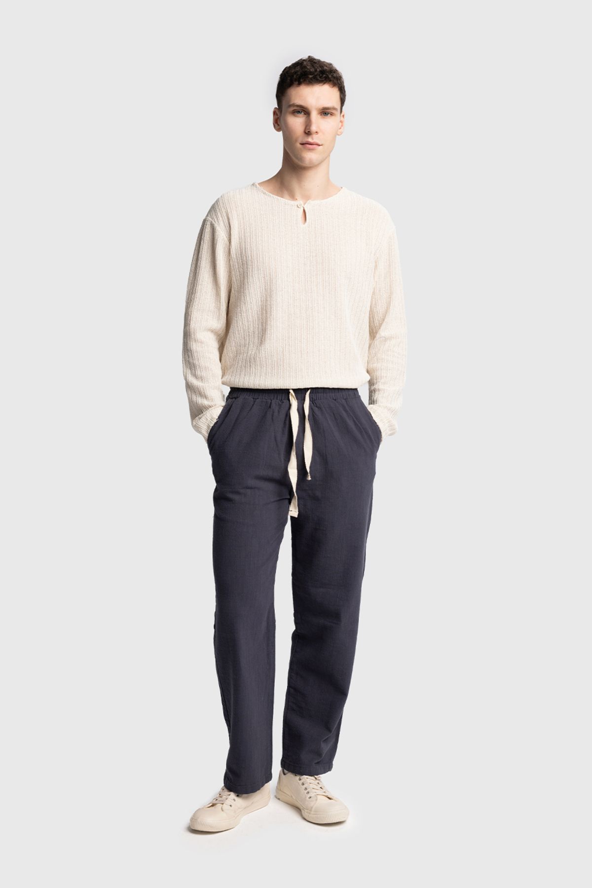GIESTO-Low Linen Trousers - Inclusive Design 4