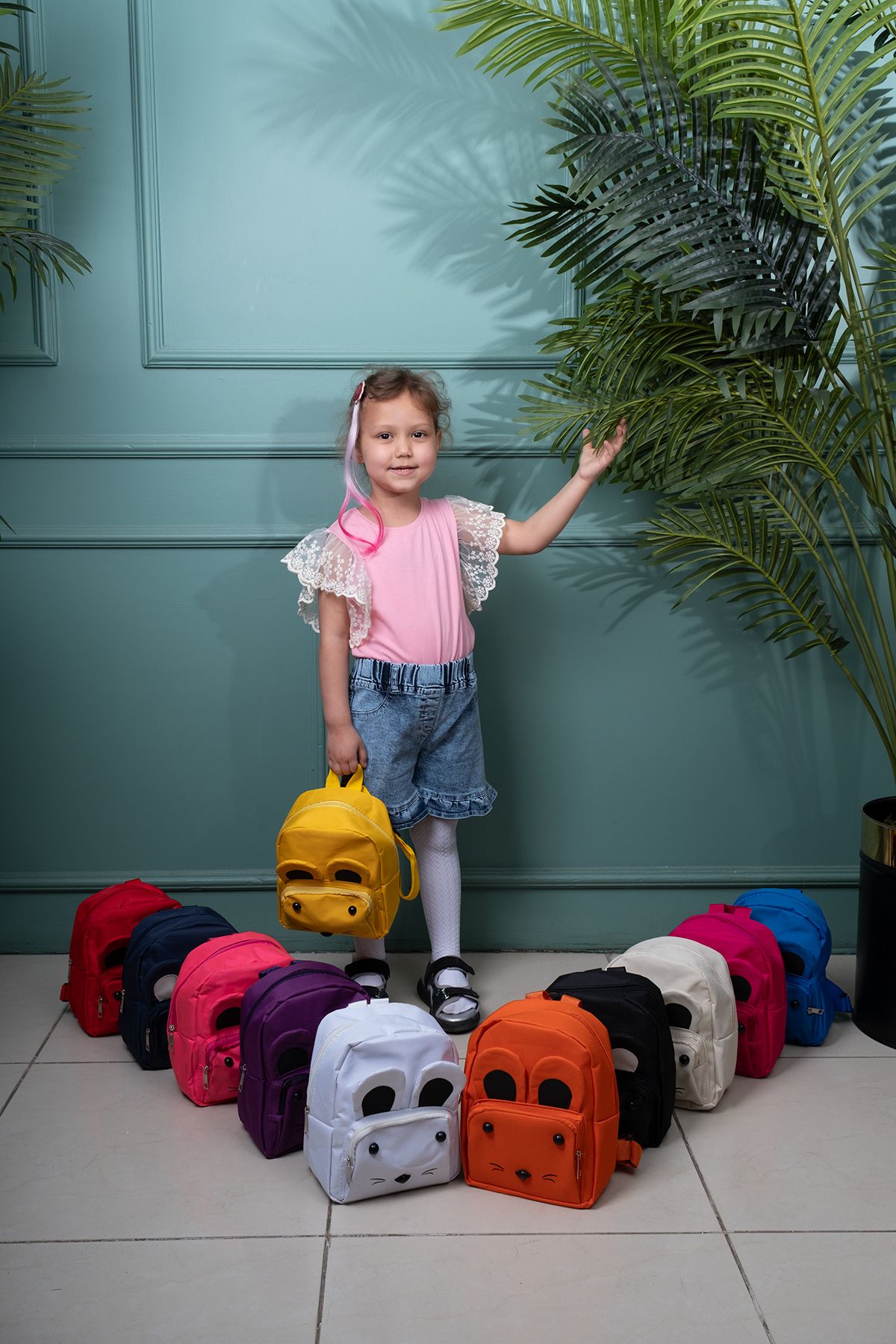 Maysa-Rucsac colorat pentru copii - Geanta pentru gradinita si creșă 5