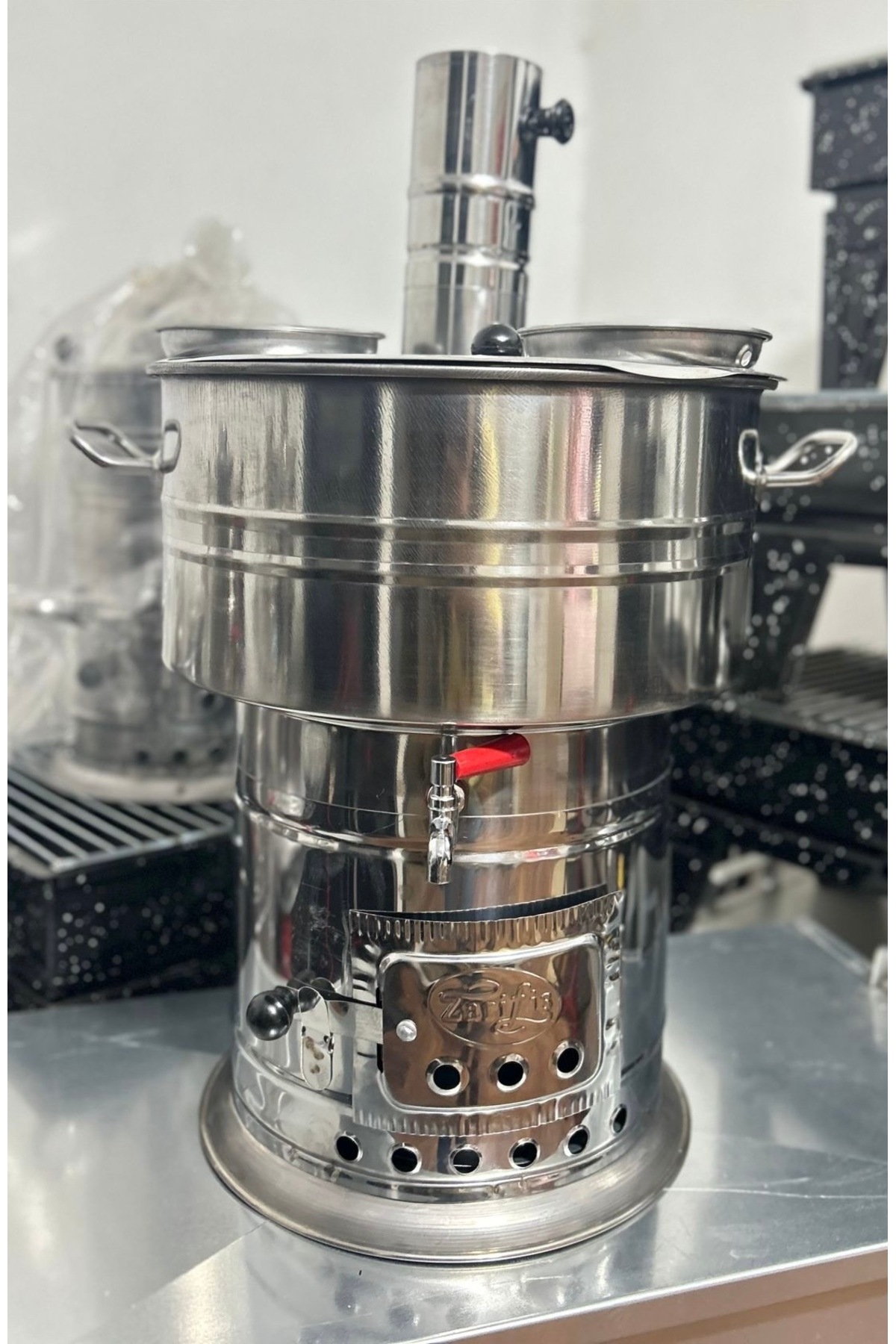 ZARİF İŞ 13 LT TEK MUSLUKLU SEMAVER 2