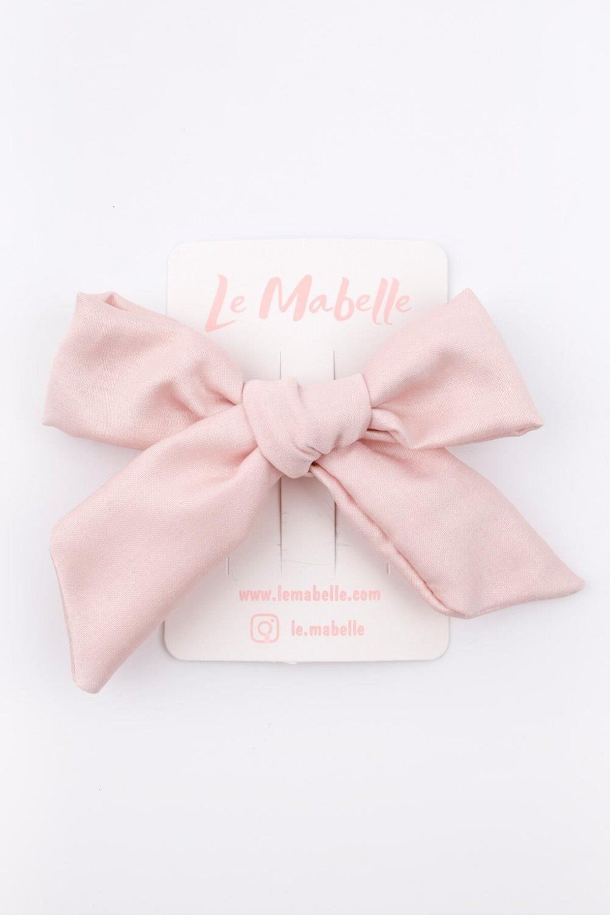 Пряжка-клипса Le Mabelle Powder Bow для девочек LM1384