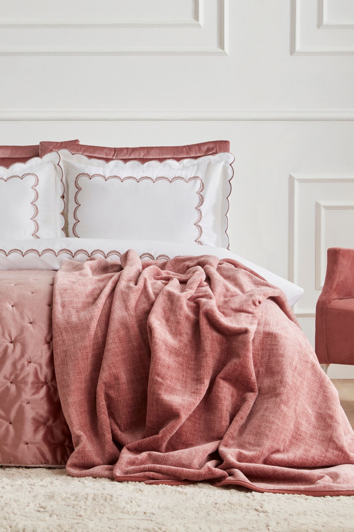 Karaca Home Bride Coll Sharlina 10 Parça Çeyiz Seti Blush