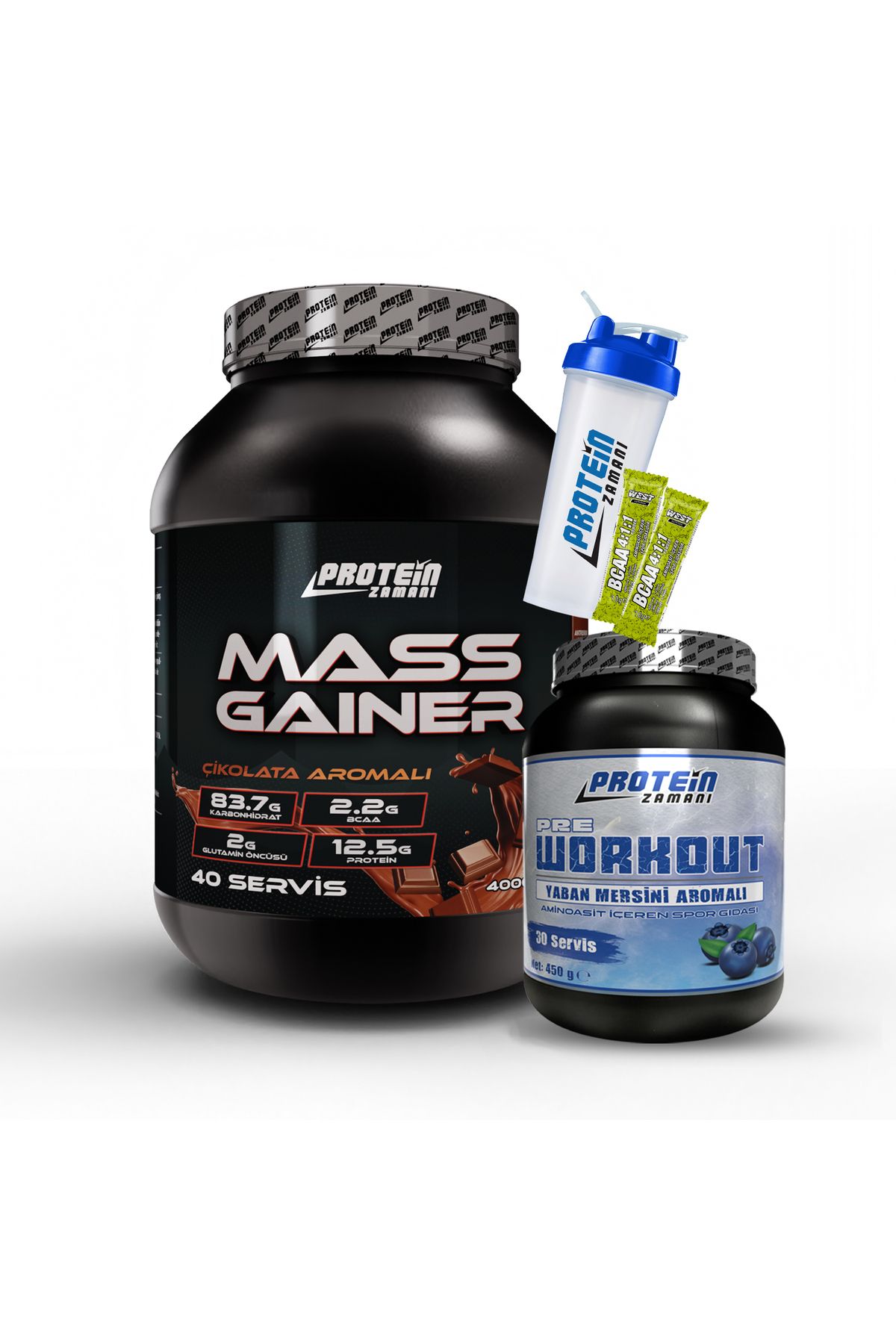 Protein Zamanı Mass Gainer Karbonhidrat Tozu Preworkout