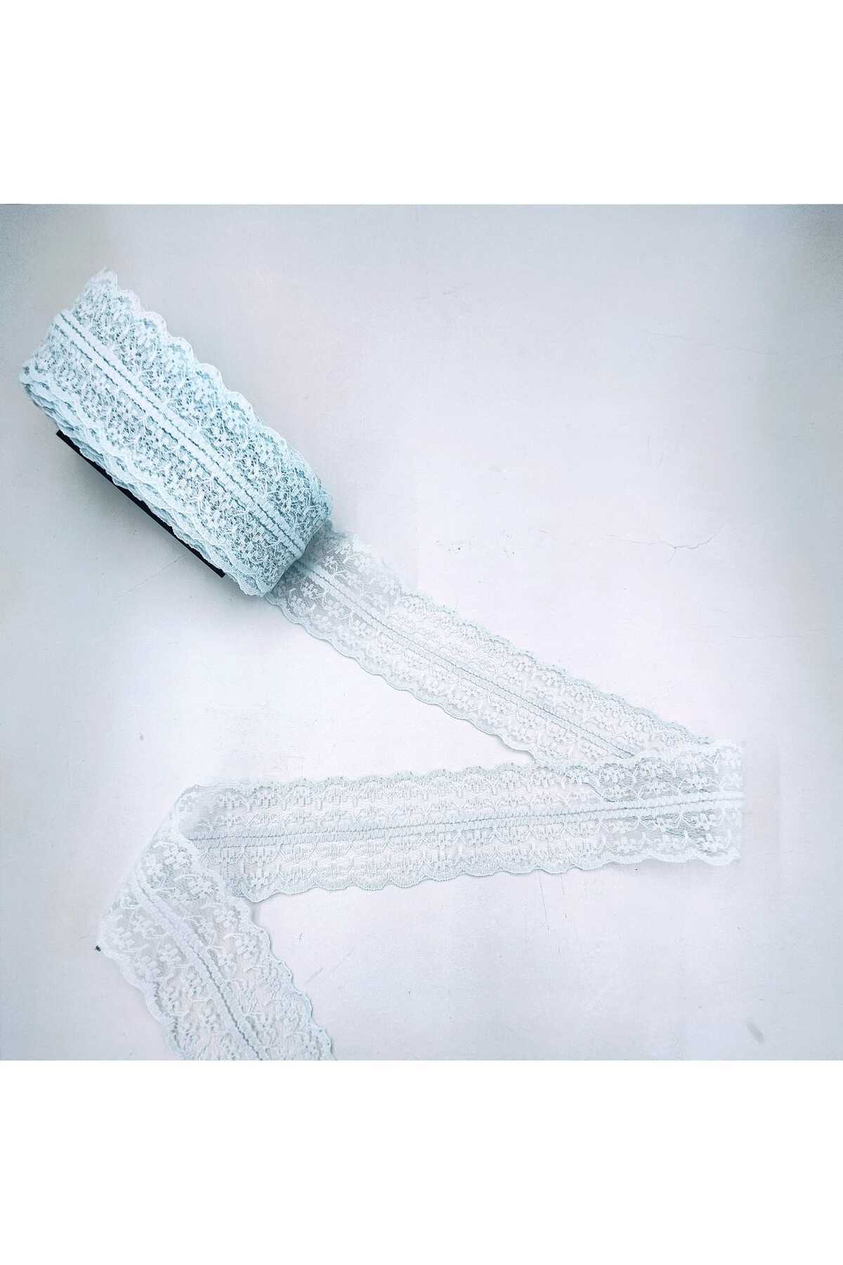 Non-Lycra Nylon Lace Guipure Width 4 cm Length 10 Meters Intermediate Pattern