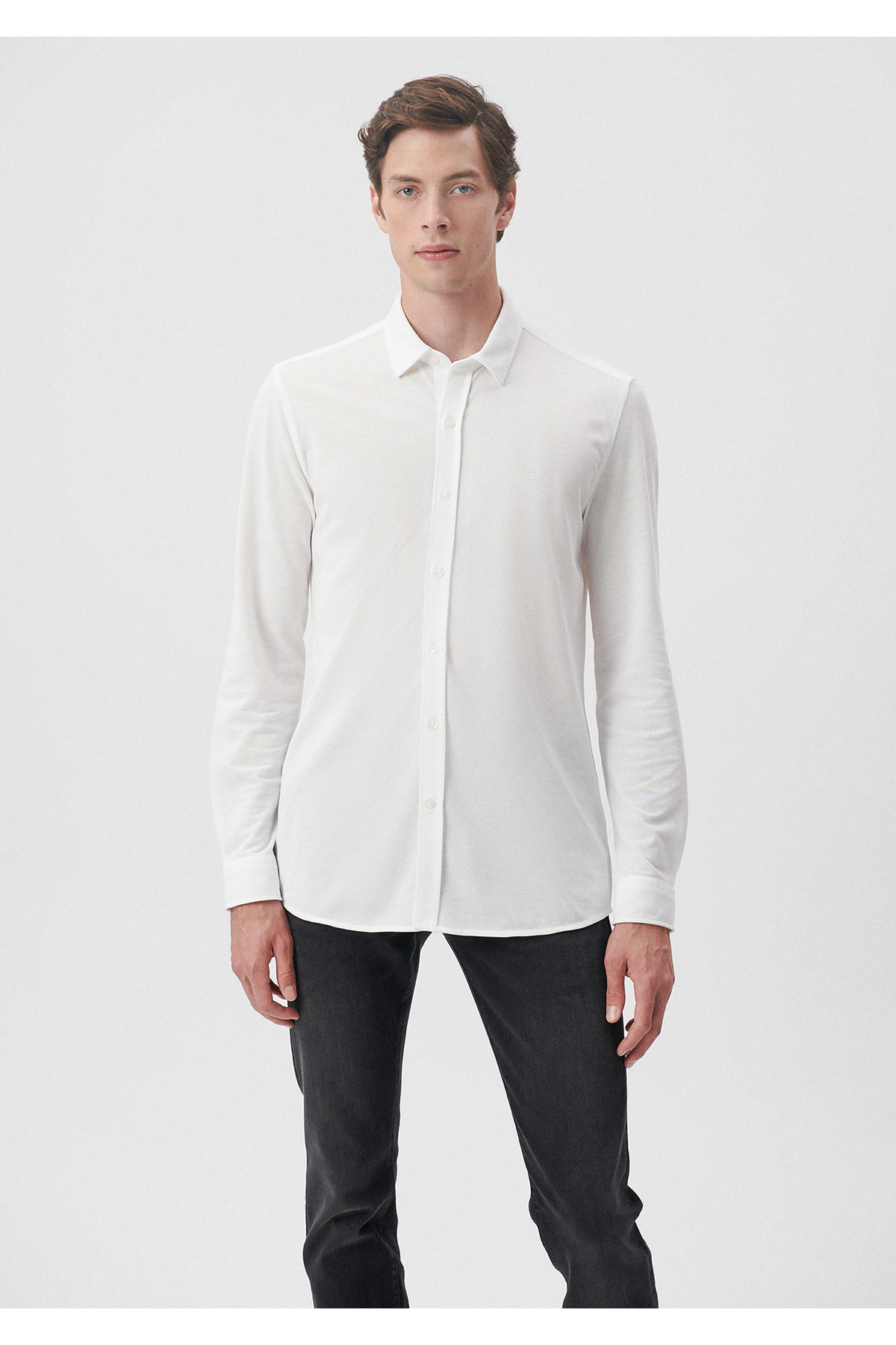 پیراهن مردانه ماوی | 210294 Mavi - Image 2