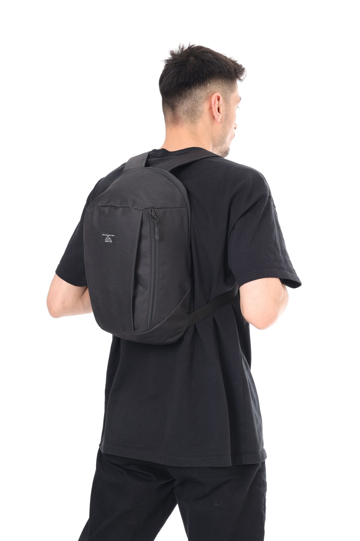 Unisex 2 Bölmeli Siyah Outdoor Antreman  Yürüyüş Kamp Bisiklet Spor (10L) Sırt Çantası