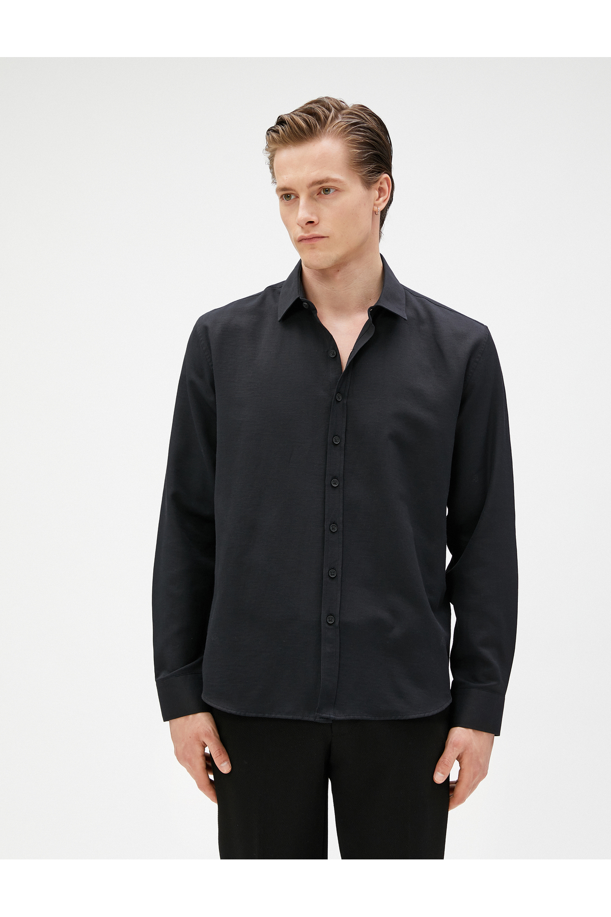 پیراهن مردانه کوتون | 4WAM60012HW Koton - Image 3