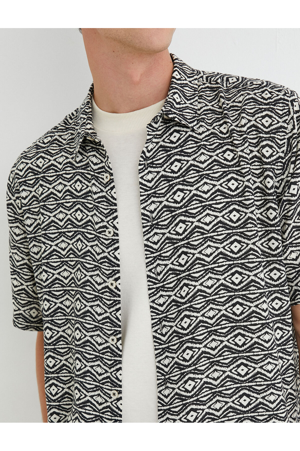 پیراهن مردانه کوتون | 3SAM60019HW Koton - Image 5