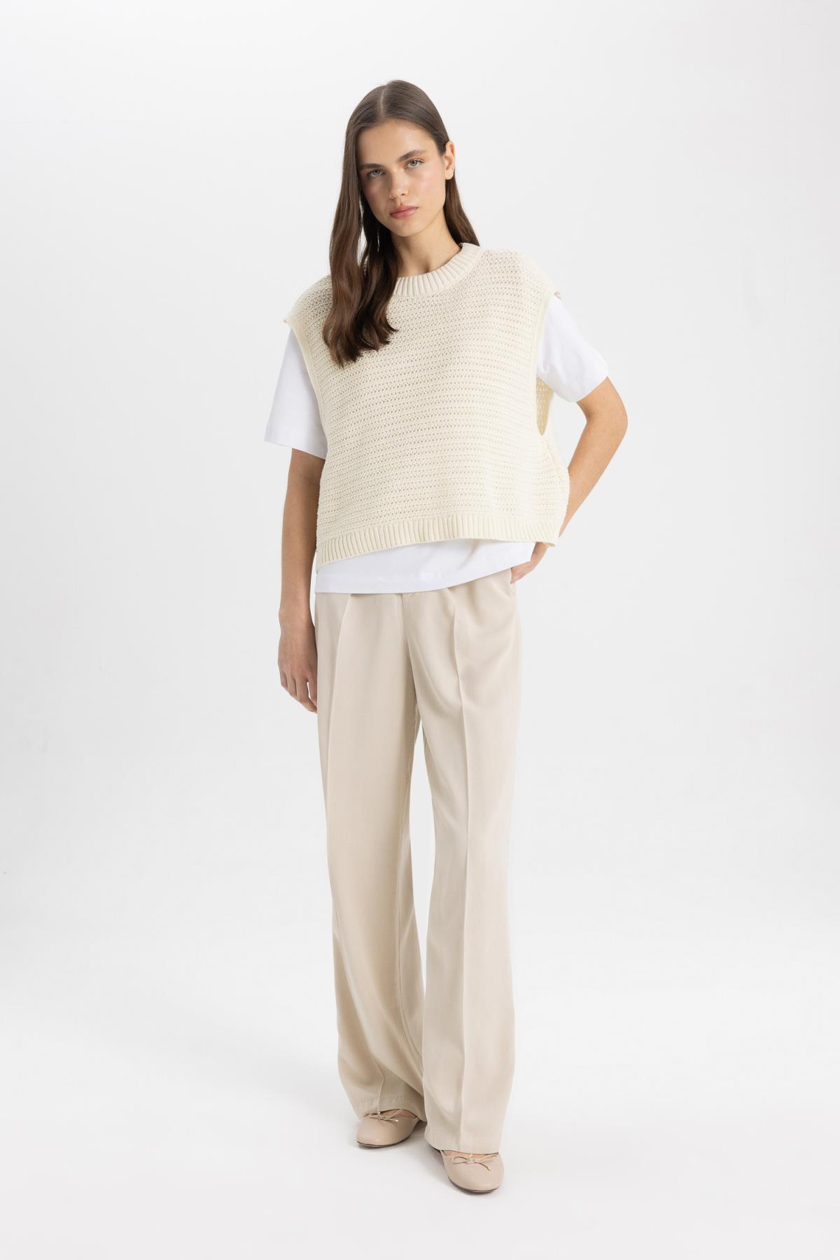 ژاکت زنانه دفاکتو | D1005AX24SM Defacto - Image 2