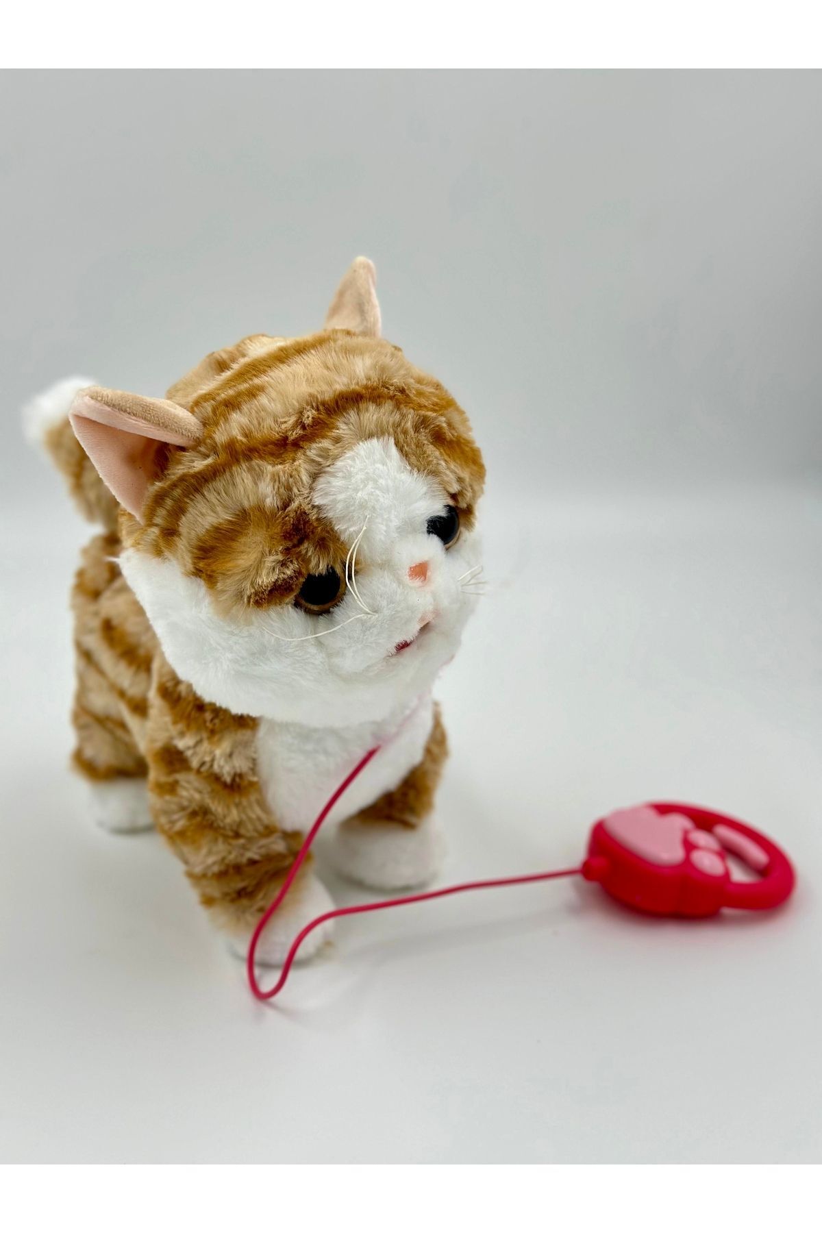 Ailenizin Oyuncakçısı Taklitçi Dokununca Miyavlayan Yürüyen Dilini Çıkaran Müzikli Tasmalı Robot Kedi Doğum günü Hediyesi fotoğrafı 2 (önizleme)