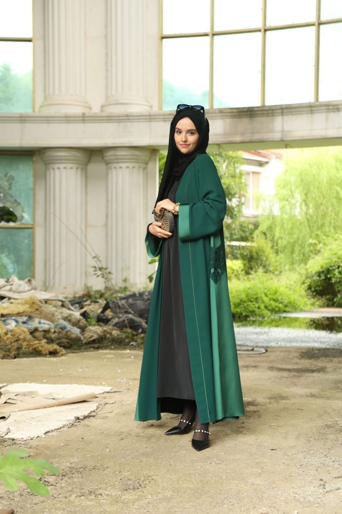 Ferraceci-Emerald Abaya Design 3