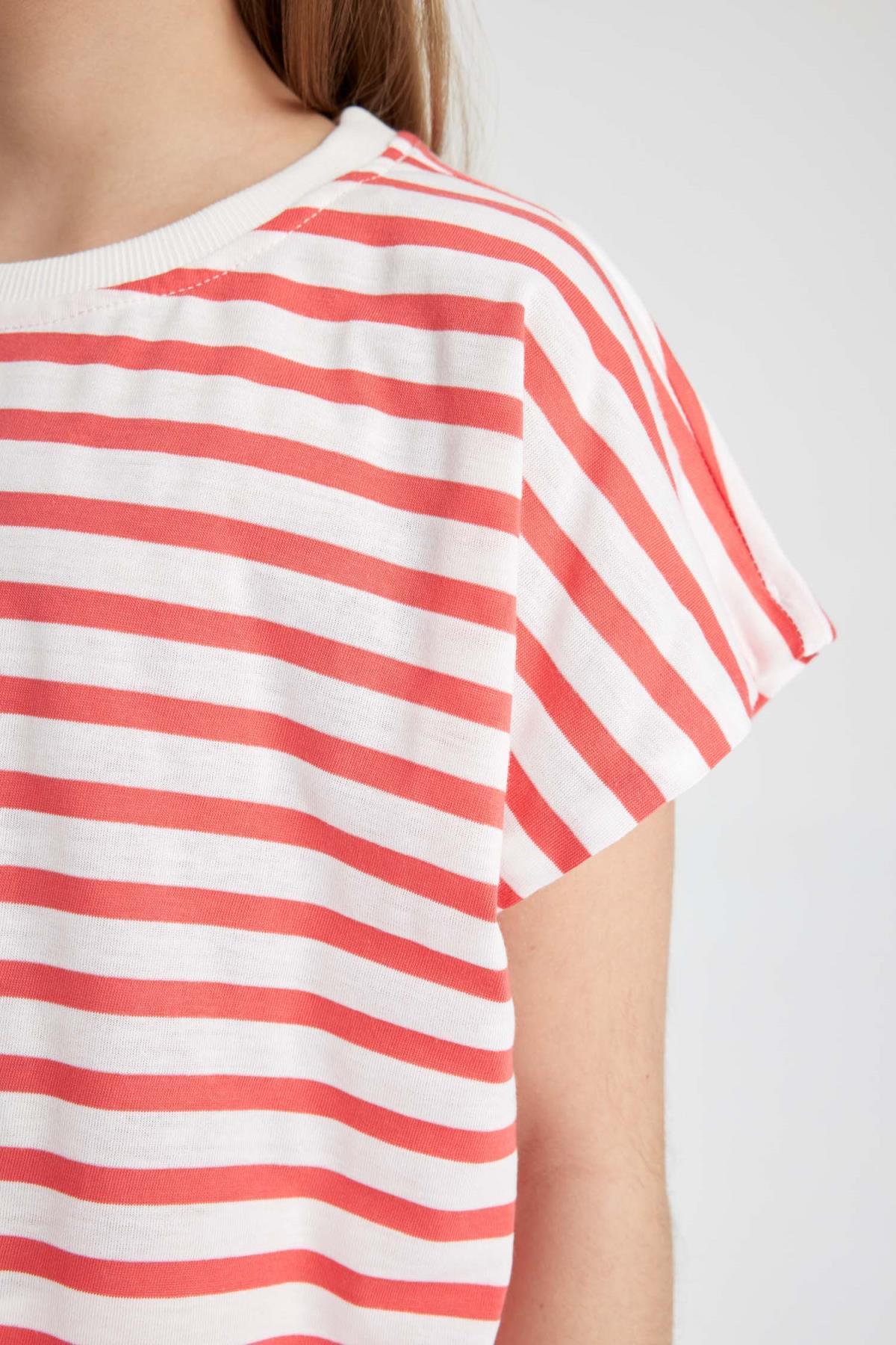 تی شرت دخترانه دفاکتو | B6697A824SM Defacto - Image 5