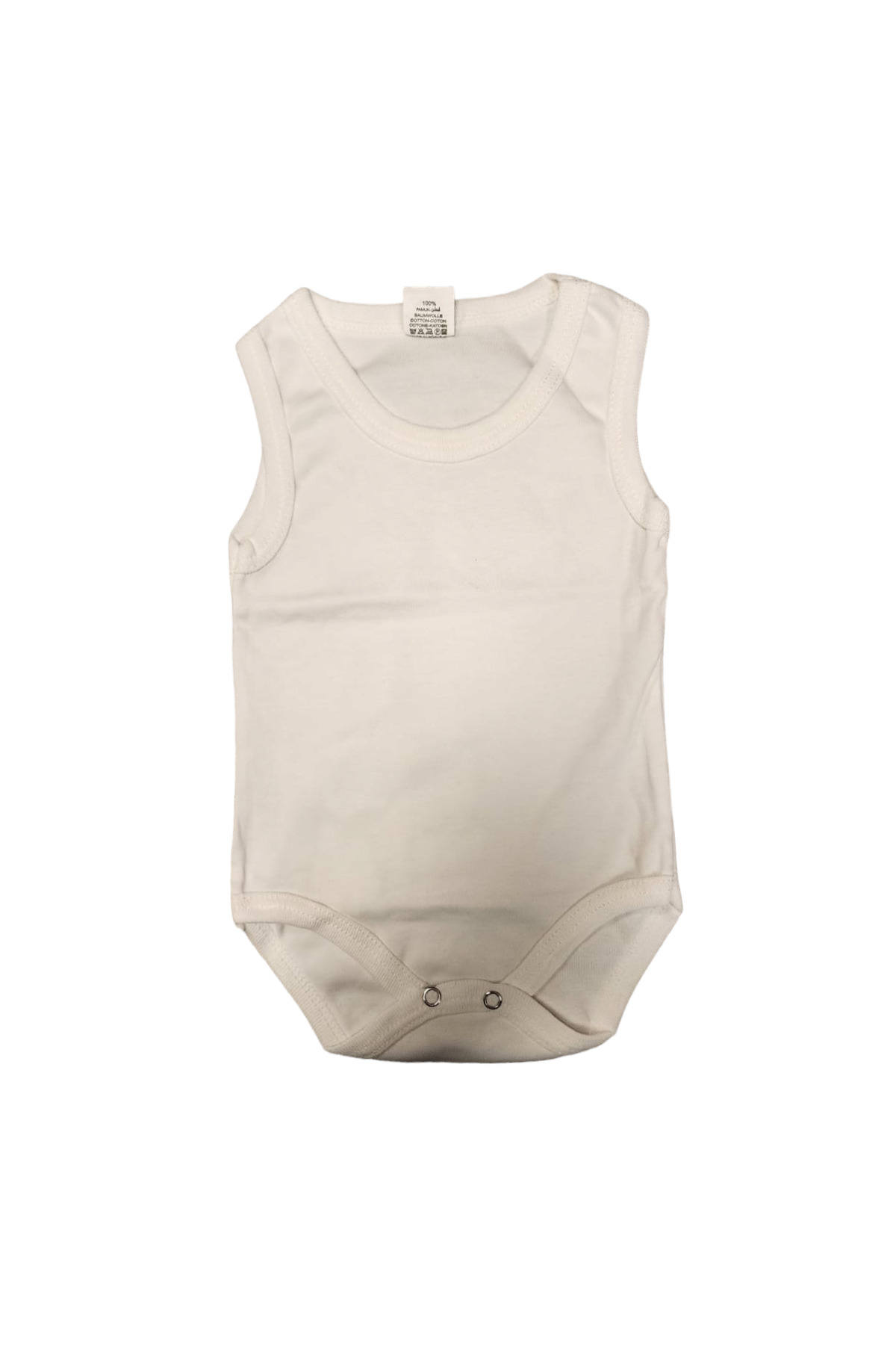 By Cwhr 5li %100 Pamuk Penye Erkek Bebek Alttan Çıtçıtlı Badi Çıtçıtlı Erkek Bebek Atlet Bebek Zıbın fotoğrafı 3 (önizleme)