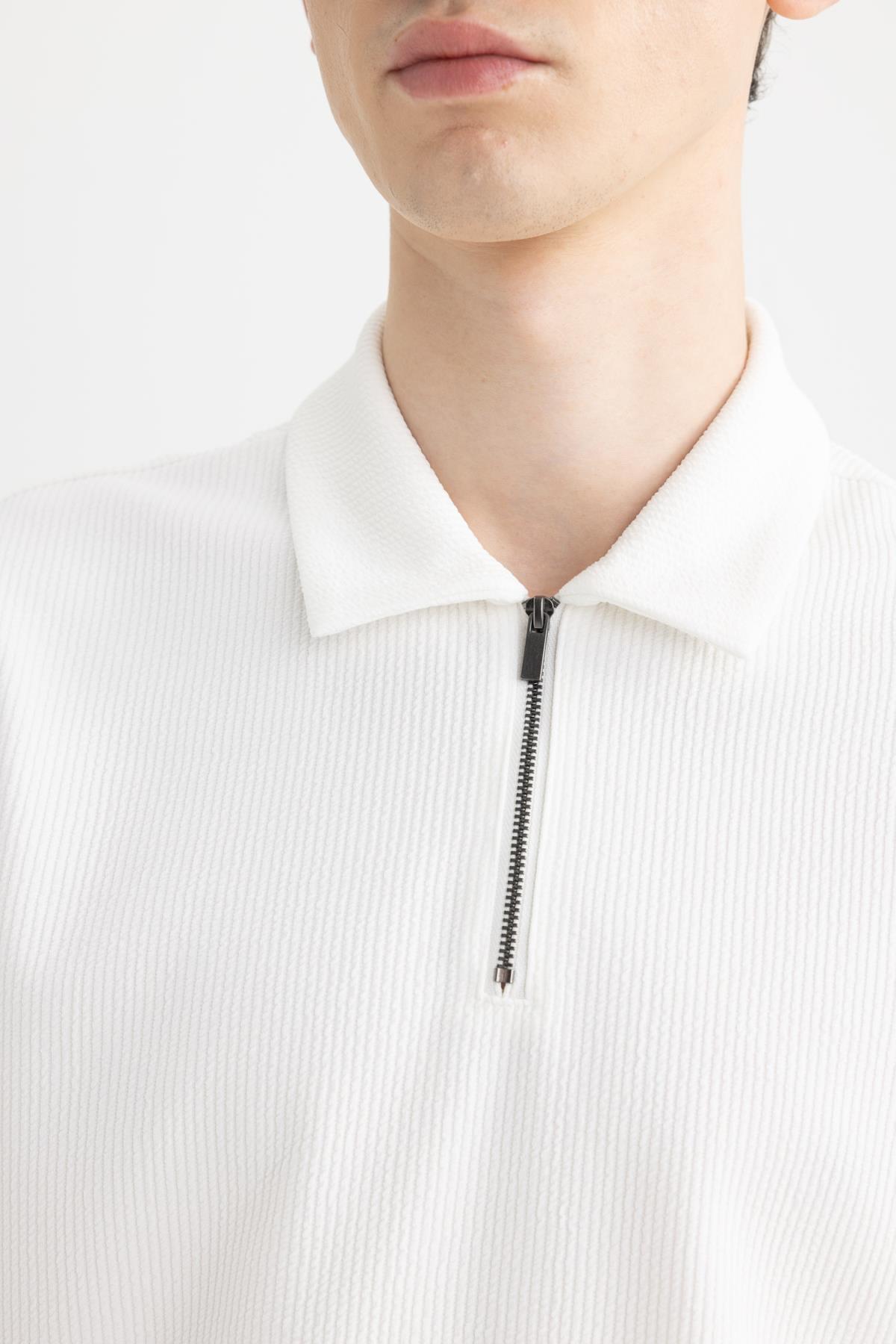 پولوشرت مردانه دفاکتو | B7355AX24SP Defacto - Image 5