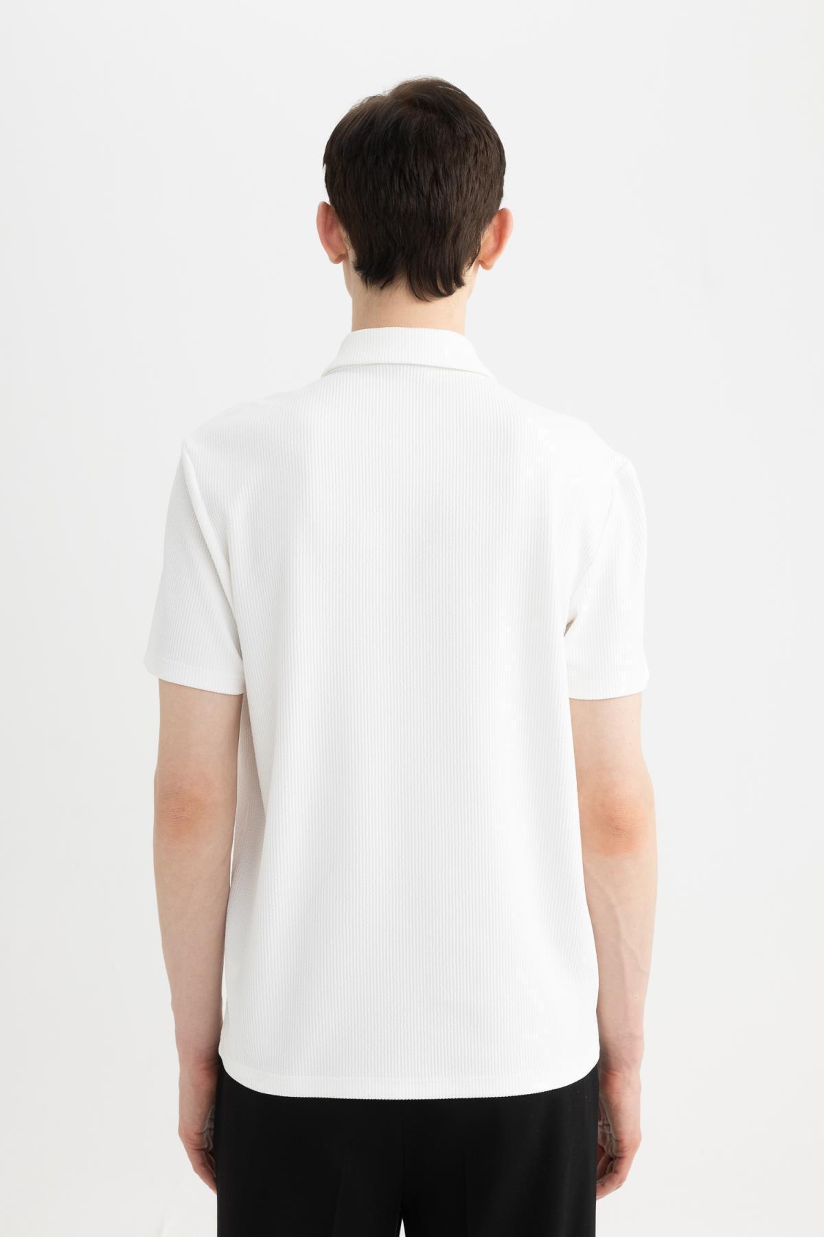 پولوشرت مردانه دفاکتو | B7355AX24SP Defacto - Image 6