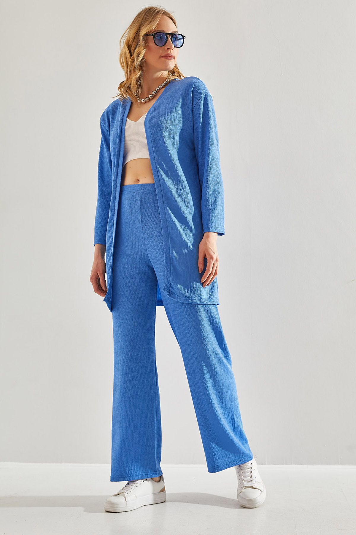 Bianco Lucci Model Femei Set De Bază - Set De Jos Și De Sus Femeie - S