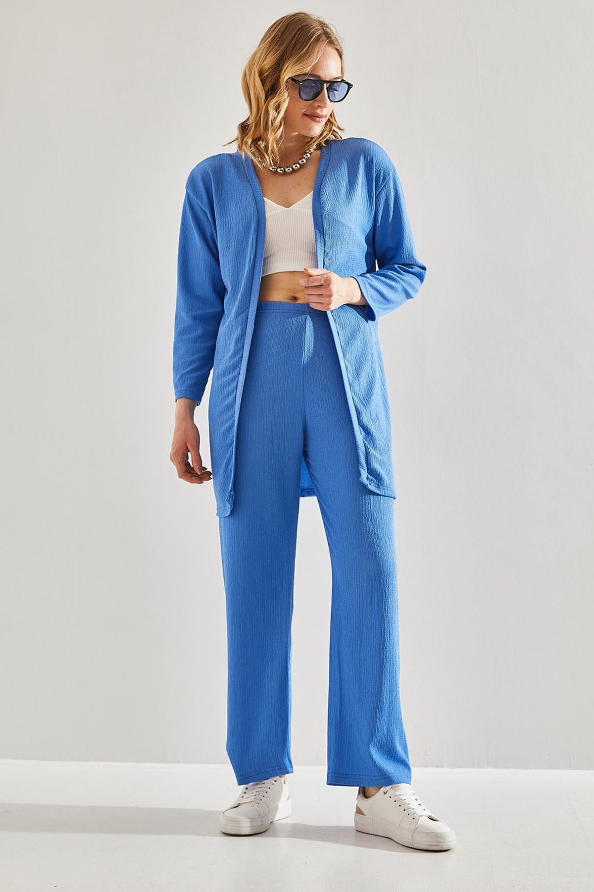 Bianco Lucci-60221024 Model Women's Basic Set - Lower and Upper Set 3